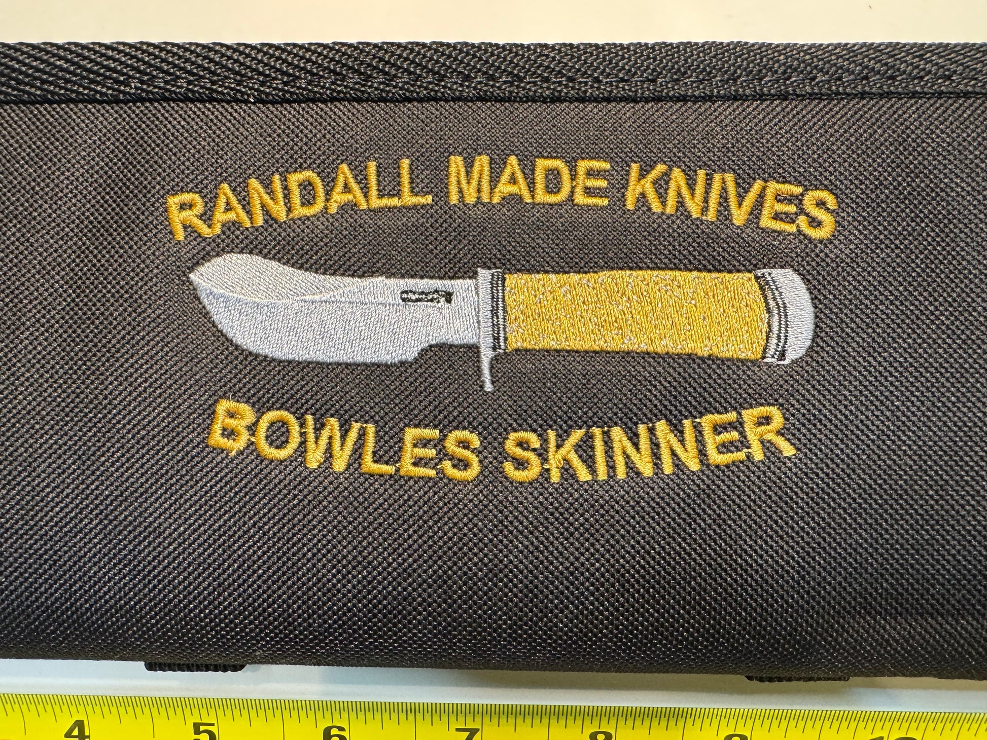 New Robbins Custom Knife case Randall Bowles Special Special Silk threading 13 inch interior usable case