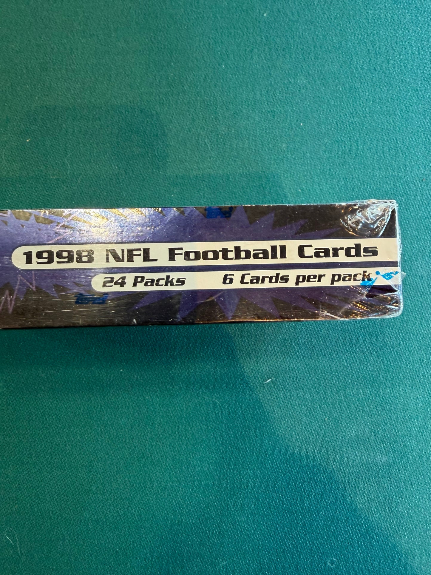 1998 Bowman's Best NFL Football - Factory Sealed Hobby Box 24 packs per box, 6 cards per pack.