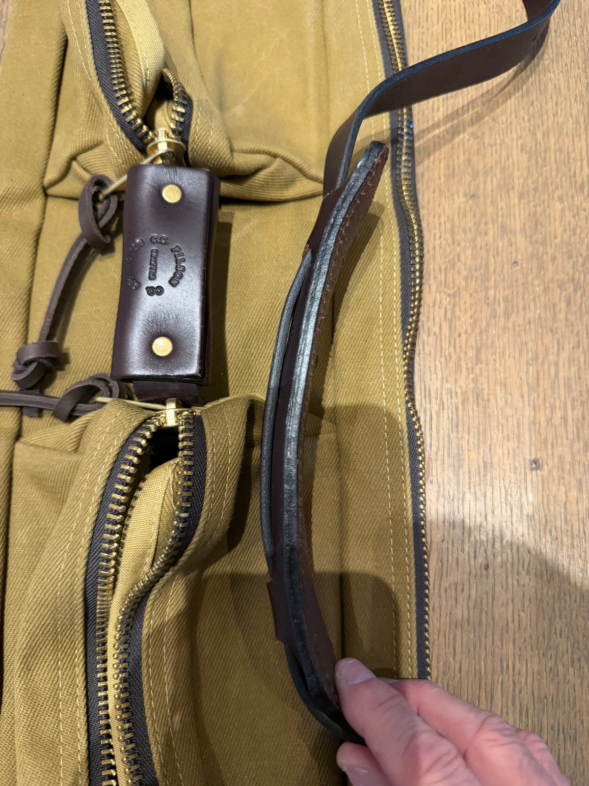 Very Rare Filson Fly Fishing Rod Case Rugged Twill in Tan Made in USA 31 inch version. Like new condition. 10/19 Build. # 20019932
