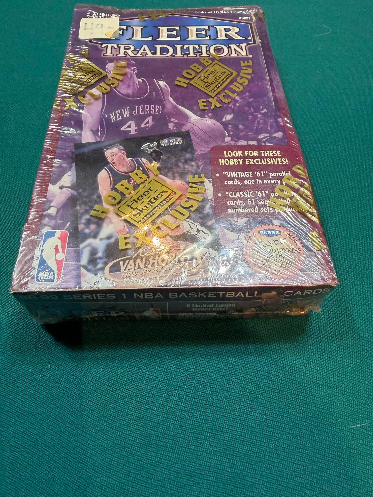 1998/99 Fleer Tradition Basketball Hobby Box Series 1 (36) packs per box. Factory Sealed!