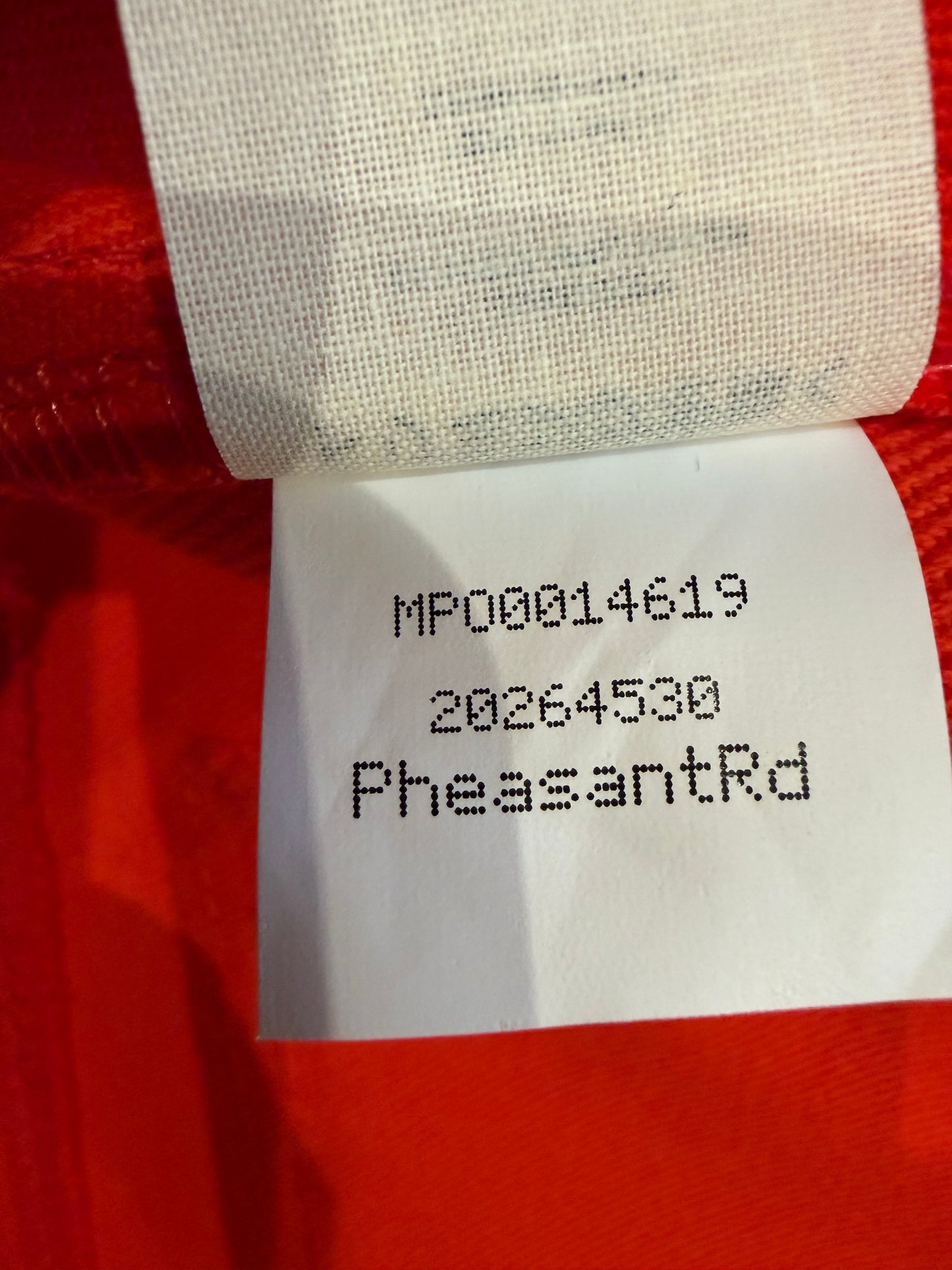 Filson Rugged Twill Cruiser Jacket | Size M | Pheasant Red | Made in USA | NWT