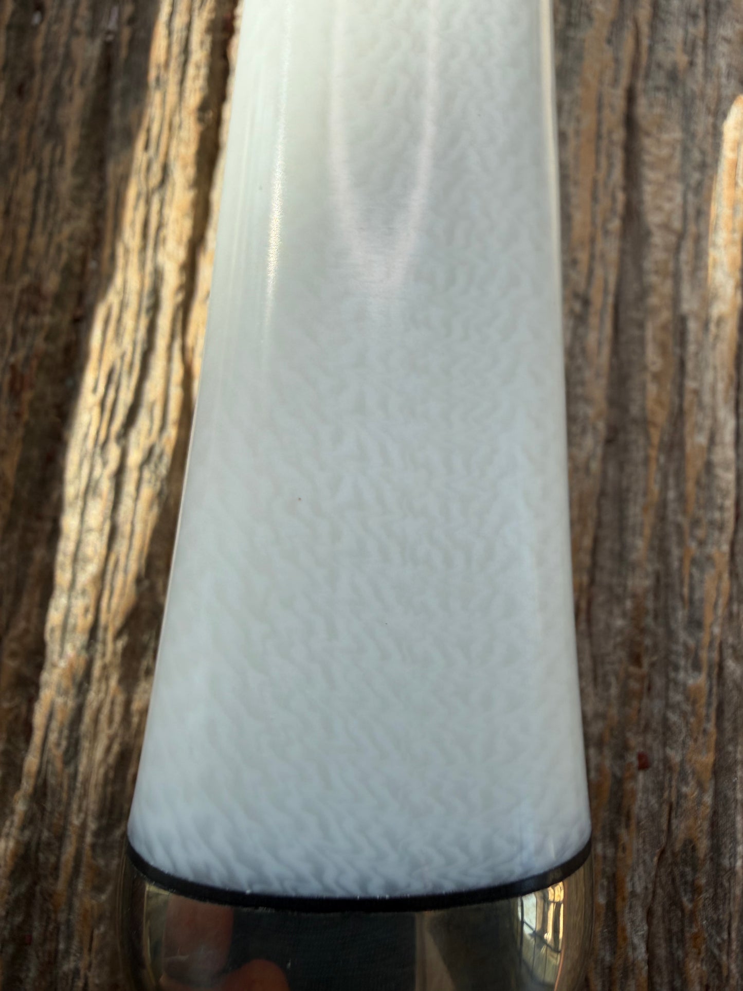 New in Paper Randall Model “Gambler” 4 Inch in Ivorite handle, Nickel hilt, Stainless steel blade, Nickel silver collar , rounded nickel silver butt cap.