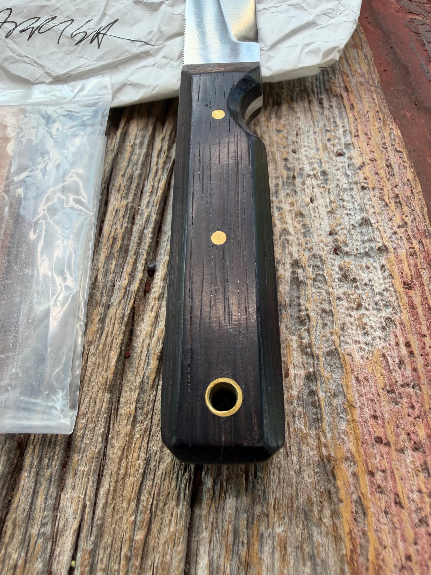New in Paper Randall Knife Model 10-4 Fisherman Rosewood Handle Stainless Steel