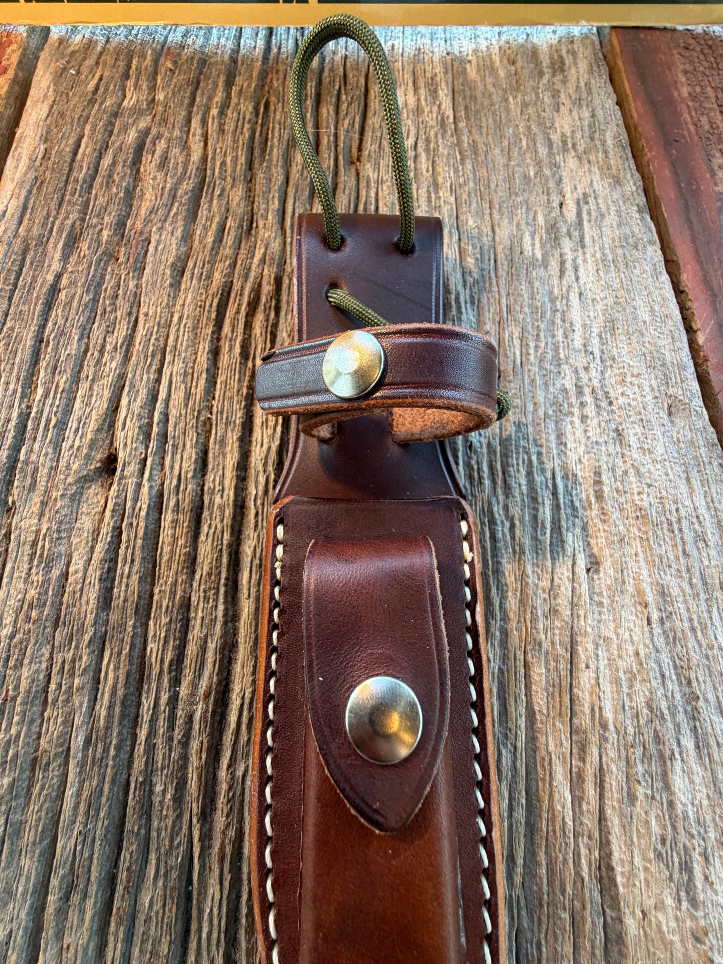 New Randall Sullivans by Gutcher Leather Knife Sheath Model 23.