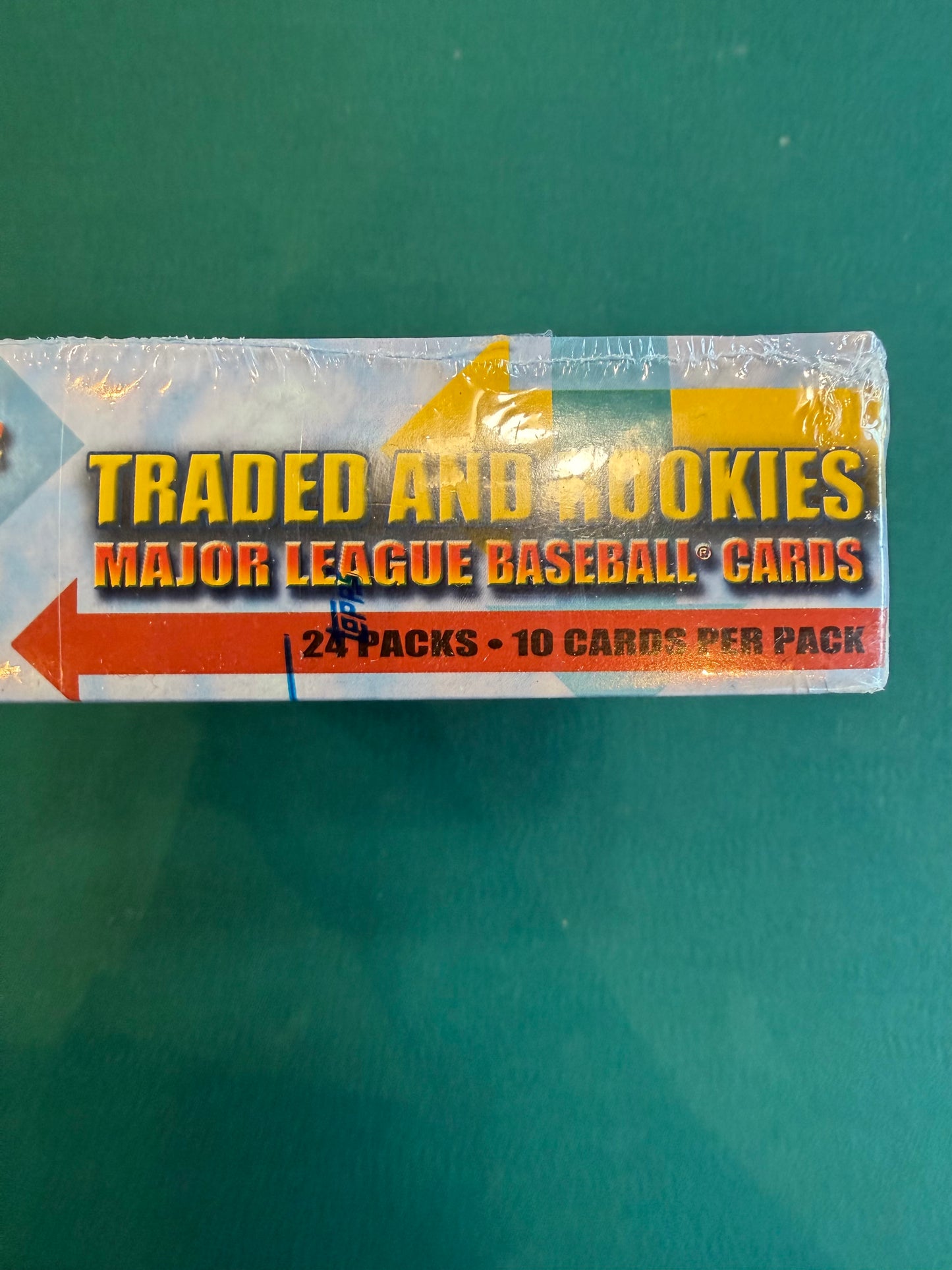 2002 TOPPS TRADED AND ROOKIES MLB BASEBALL HOBBY BOX 24 PACKS NEW SEALED
