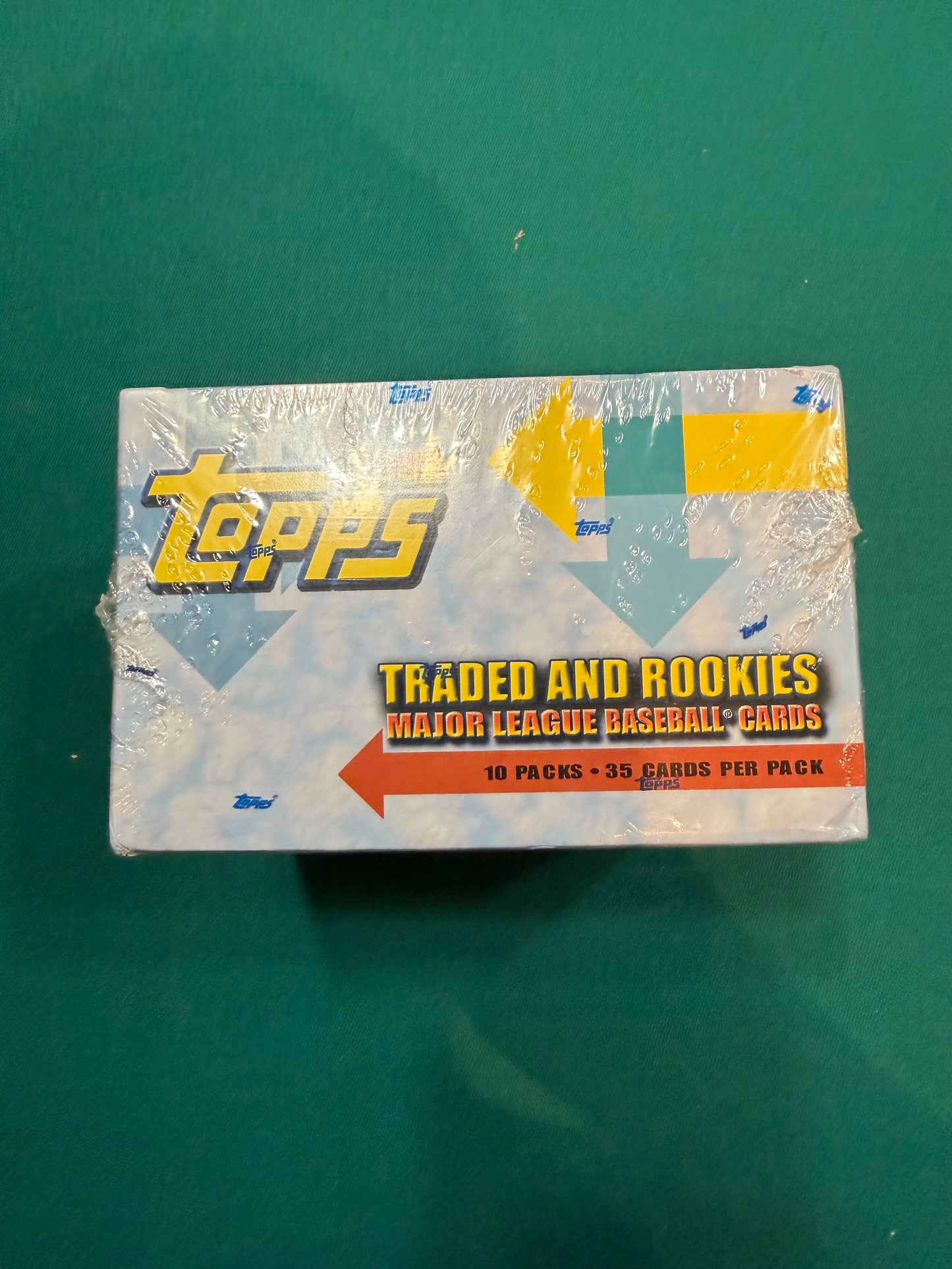 2002 Topps Traded and Rookies MLB Baseball HTA 10 PACKS FACTORY SEALED BOX
