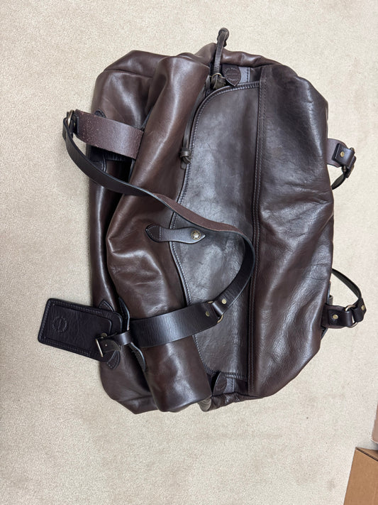 Nice Filson Weatherproof Leather Duffle Sierra Brown Grail Rare