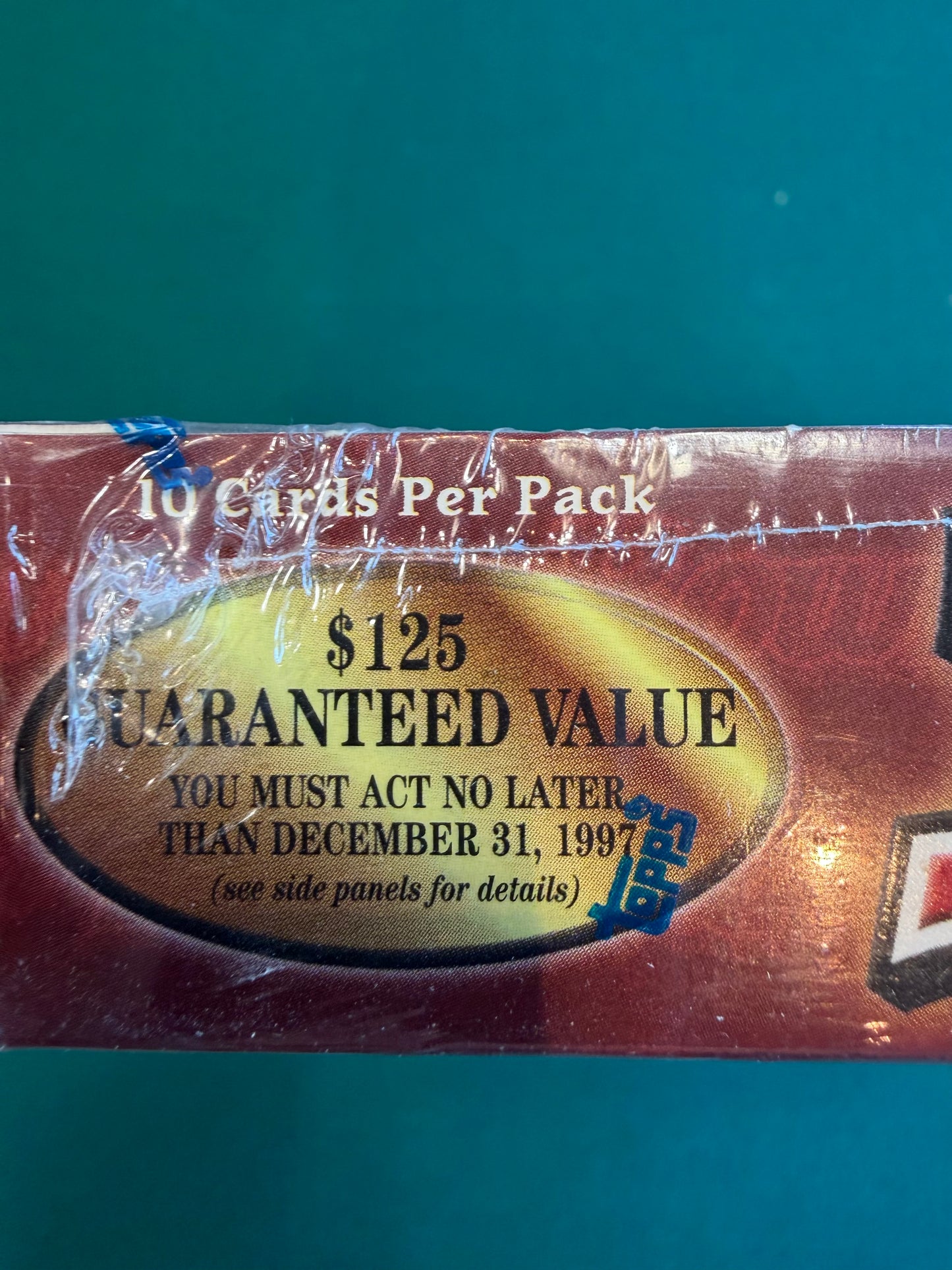 1997 Bowman Baseball Series 2 Factory Sealed Box