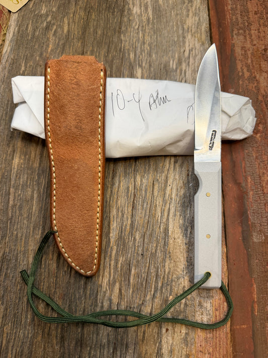New in Paper Randall Knife Model 10-4 Fisherman Aluminum Handle Stainless Steel