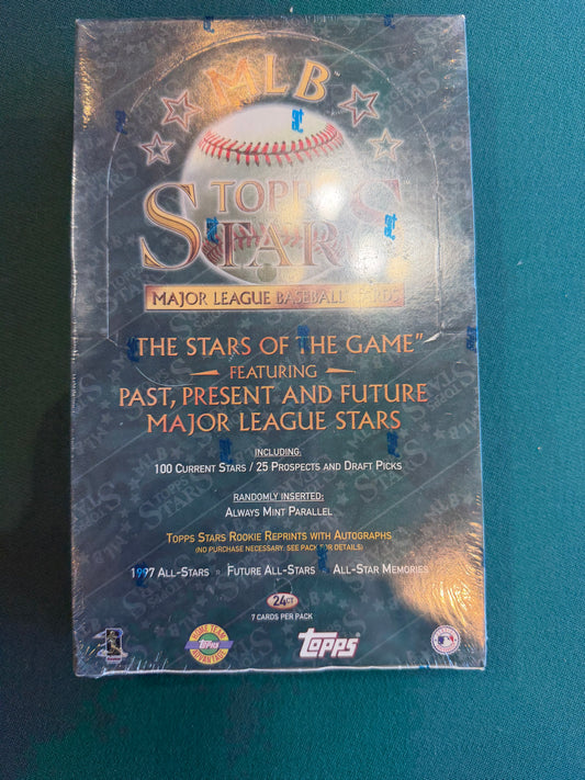 1997 TOPPS STARS MLB BASEBALL HOBBY BOX ADRIAN BELTRE RC NEW SEALED