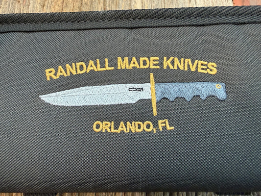 New Robbins Custom Knife case Randall Model 14 Silk threading 13 inch interior usable case