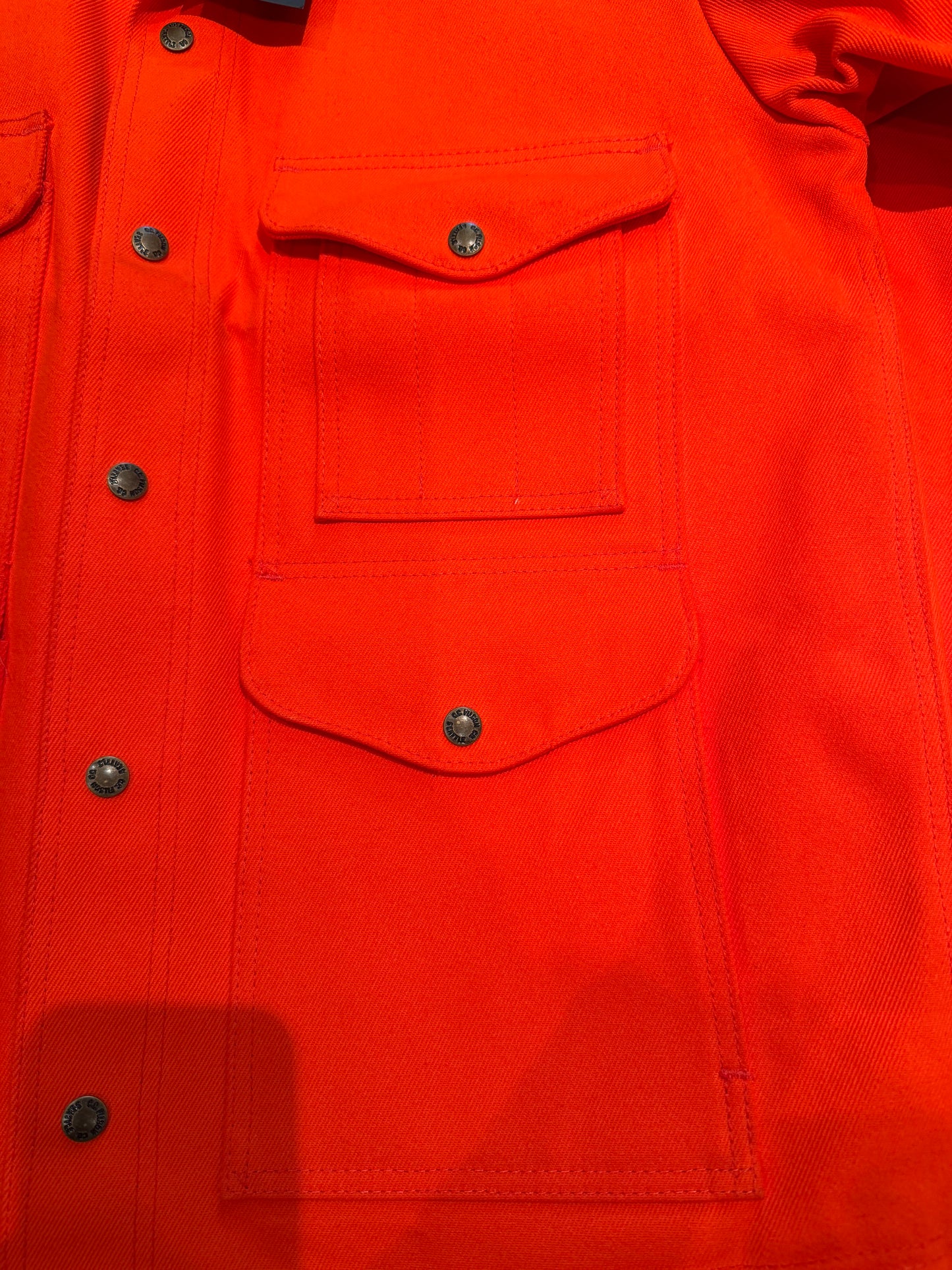 Filson Rugged Twill Cruiser Jacket | Size M | Pheasant Red | Made in USA | NWT