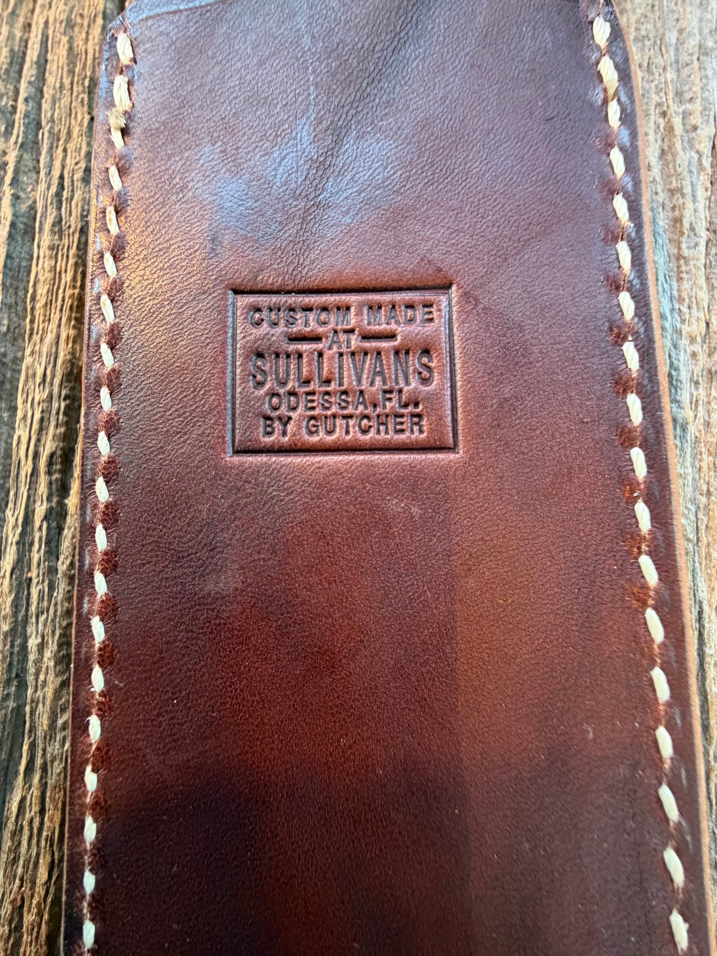 New Randall Sullivans by Gutcher Leather Knife Sheath Model Chefs Knife.