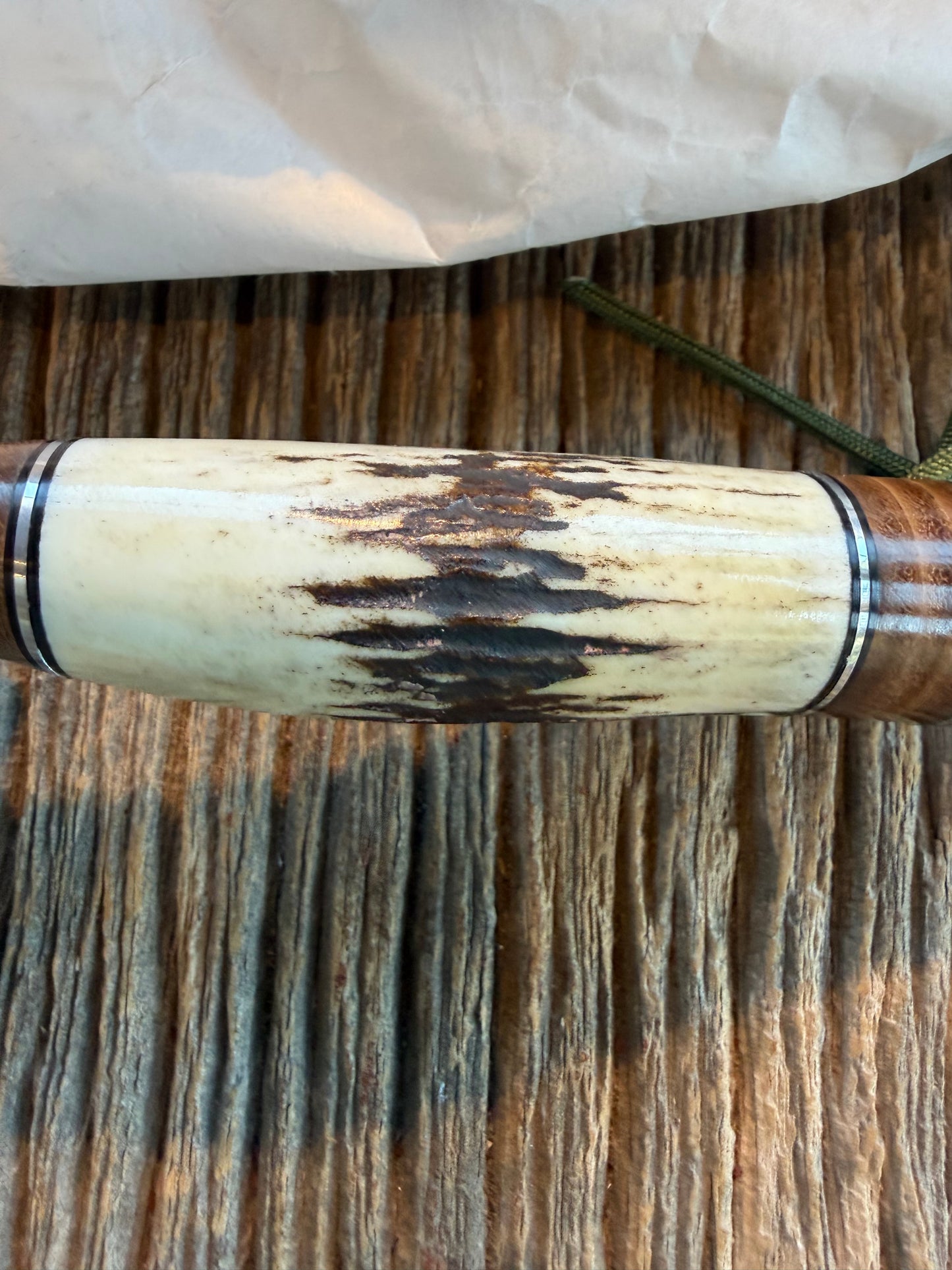 New in paper Randall Knife Model 25-6 Trapper in Stag Leather Handle Stainless Blade, NSH