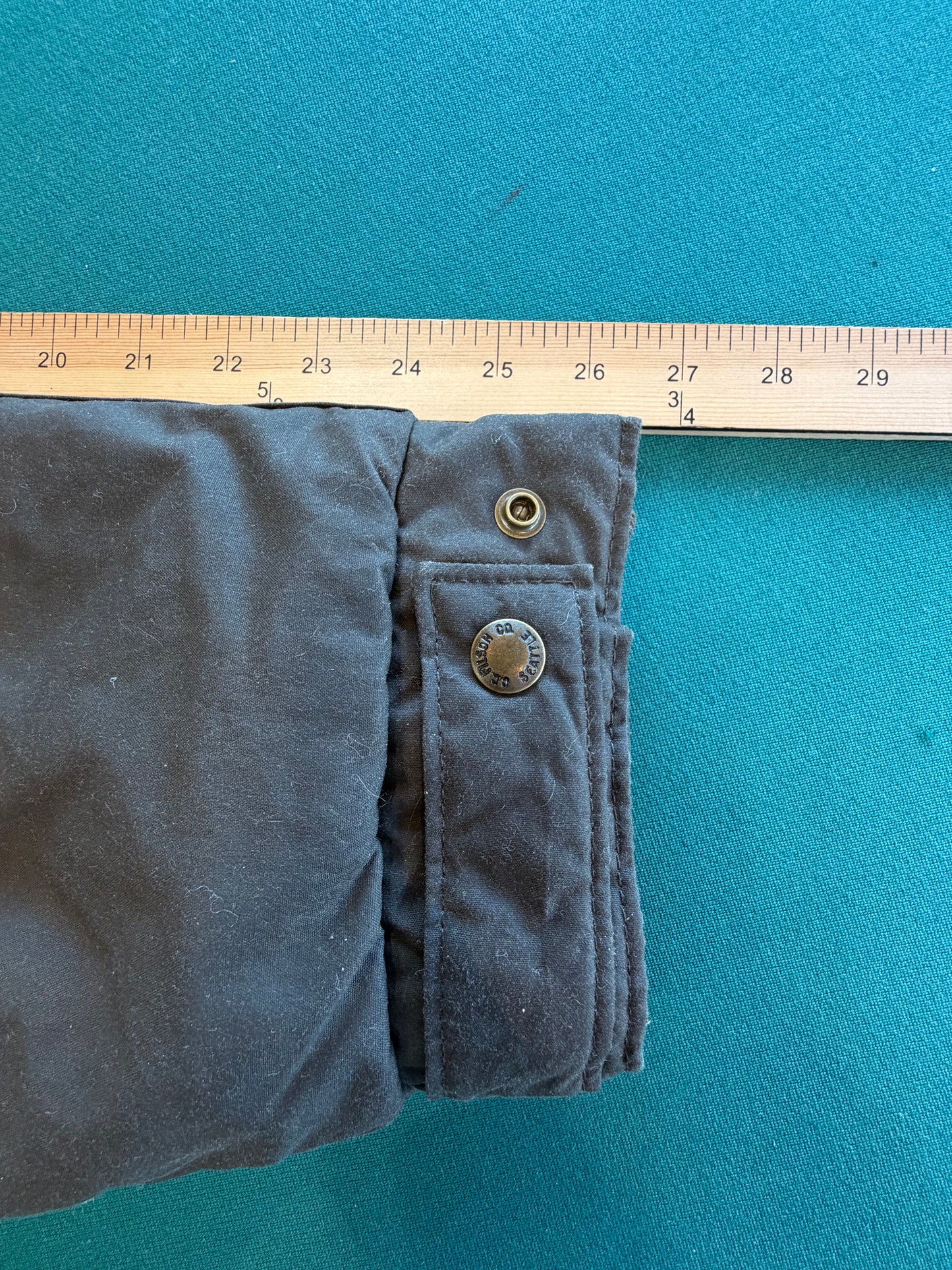 Filson Down Cruiser Parka Otter Green Large 650 Down Sold Out Mens New with Tags