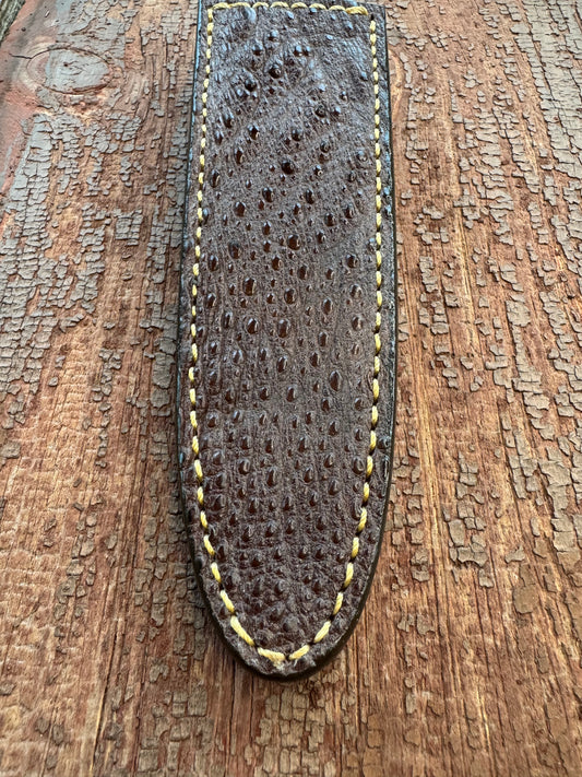 Randall Model “Gambler” 5 Inch Sheath in Exotic Snapping Turtle by Treeman. (Sheath only)