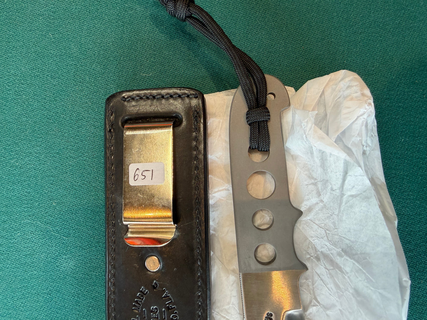 New in paper Randall Knife Model Triathlete  “Non Catalog” Stainless Steel