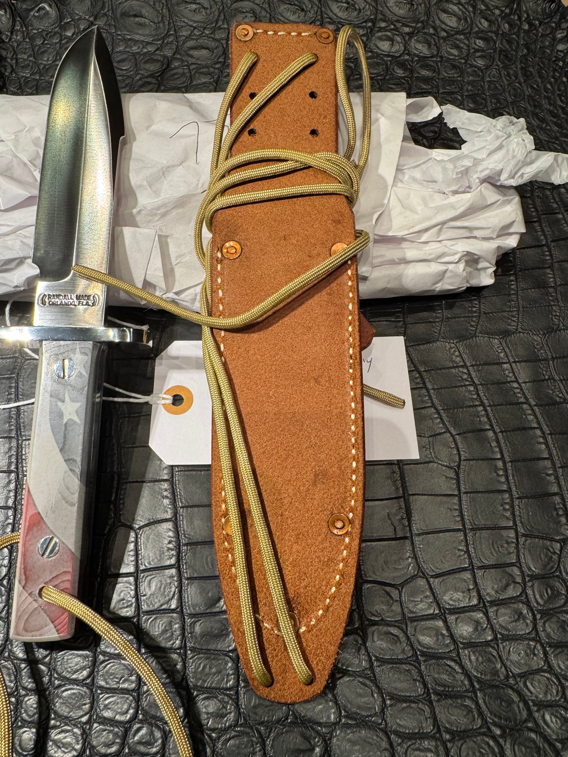 Rare RANDALL KNIFE SPECIAL EDITION 75TH Anniversary Astro #81/200 Box + Paper.