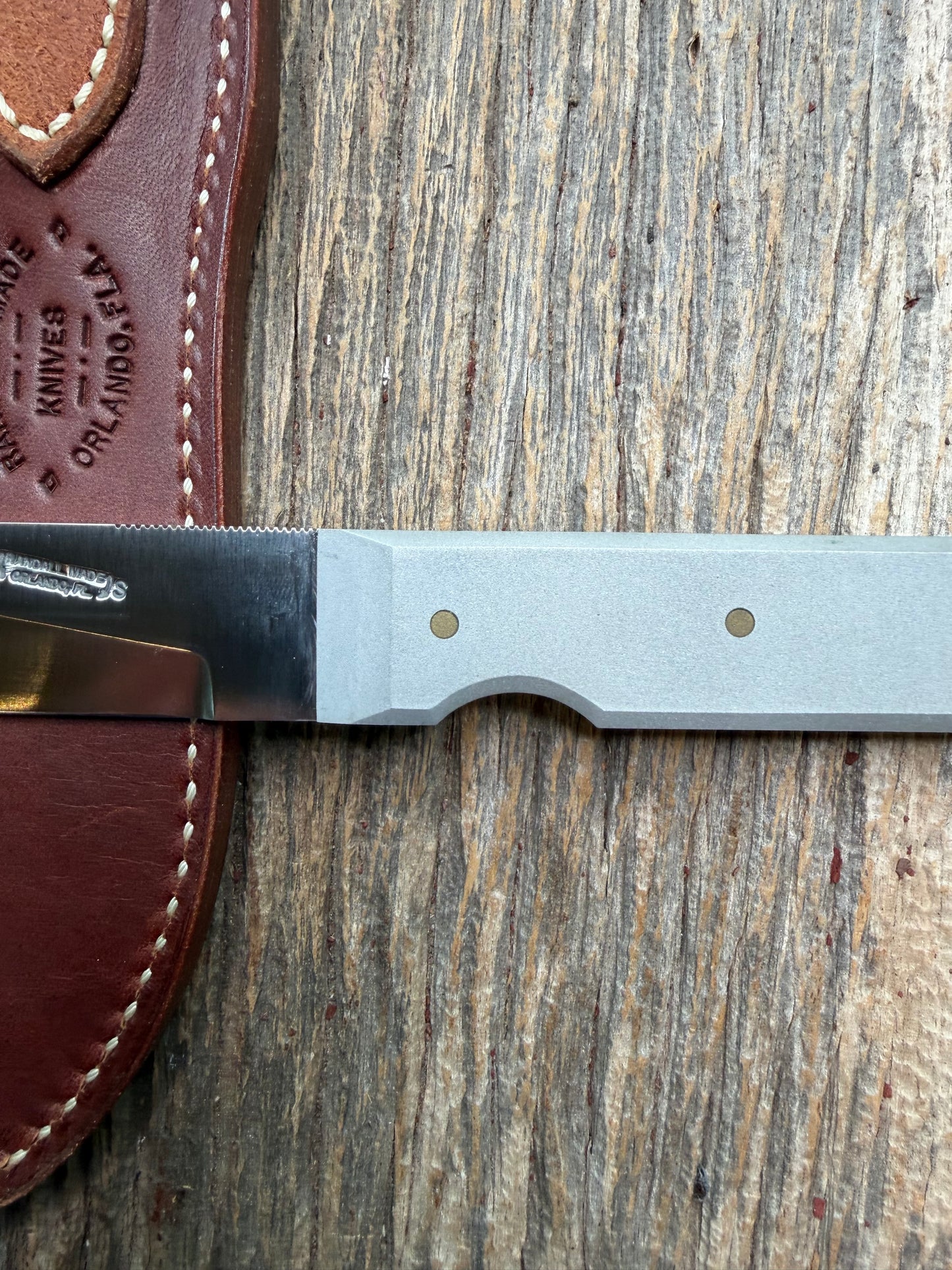 Nice Randall Knife Model 10-5 Fisherman Stainless Blade Aluminum Handle