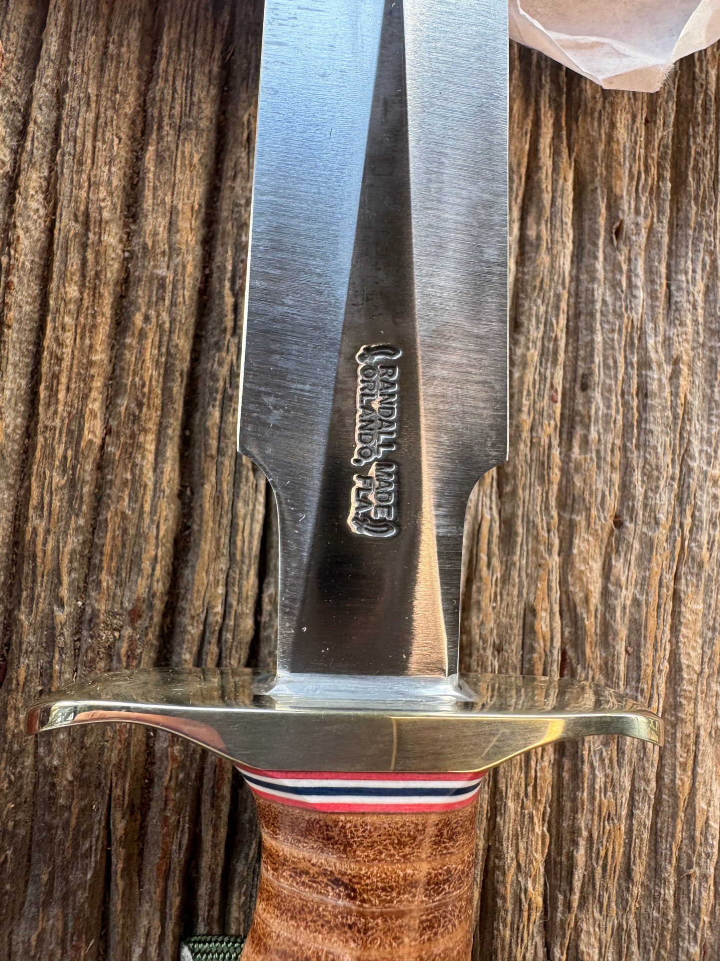 New in Paper Randall Knife Model 2-7 Korean War Commemorative 1 of 50 made Leather