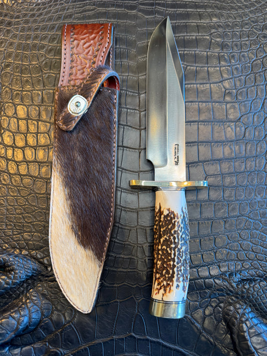 Randall Model 12-9/14 Grind Sheath in Exotic African Sable Fur by Treeman. Limited edition #8 of 9. (Sheath only)