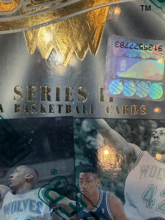 1994-95 Fleer Ultra Series 2 Basketball 36ct Retail Box Power In The Key Box - Factory Sealed