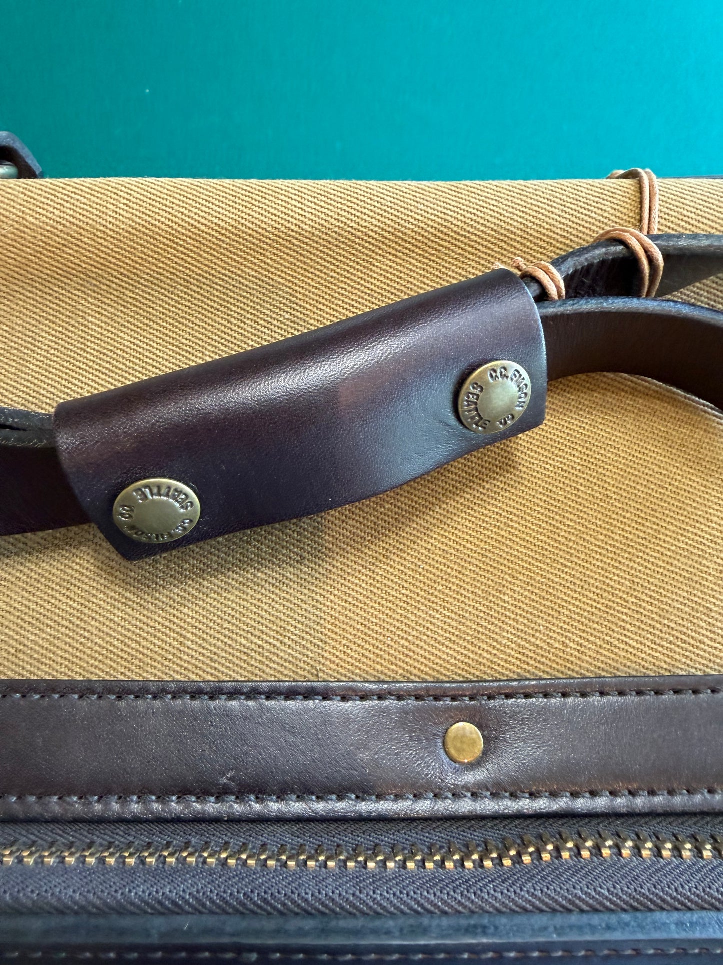 NWT Very Rare Filson Fly Fishing Rod Case Rugged Twill #20002630 Made in USA 1st unused.