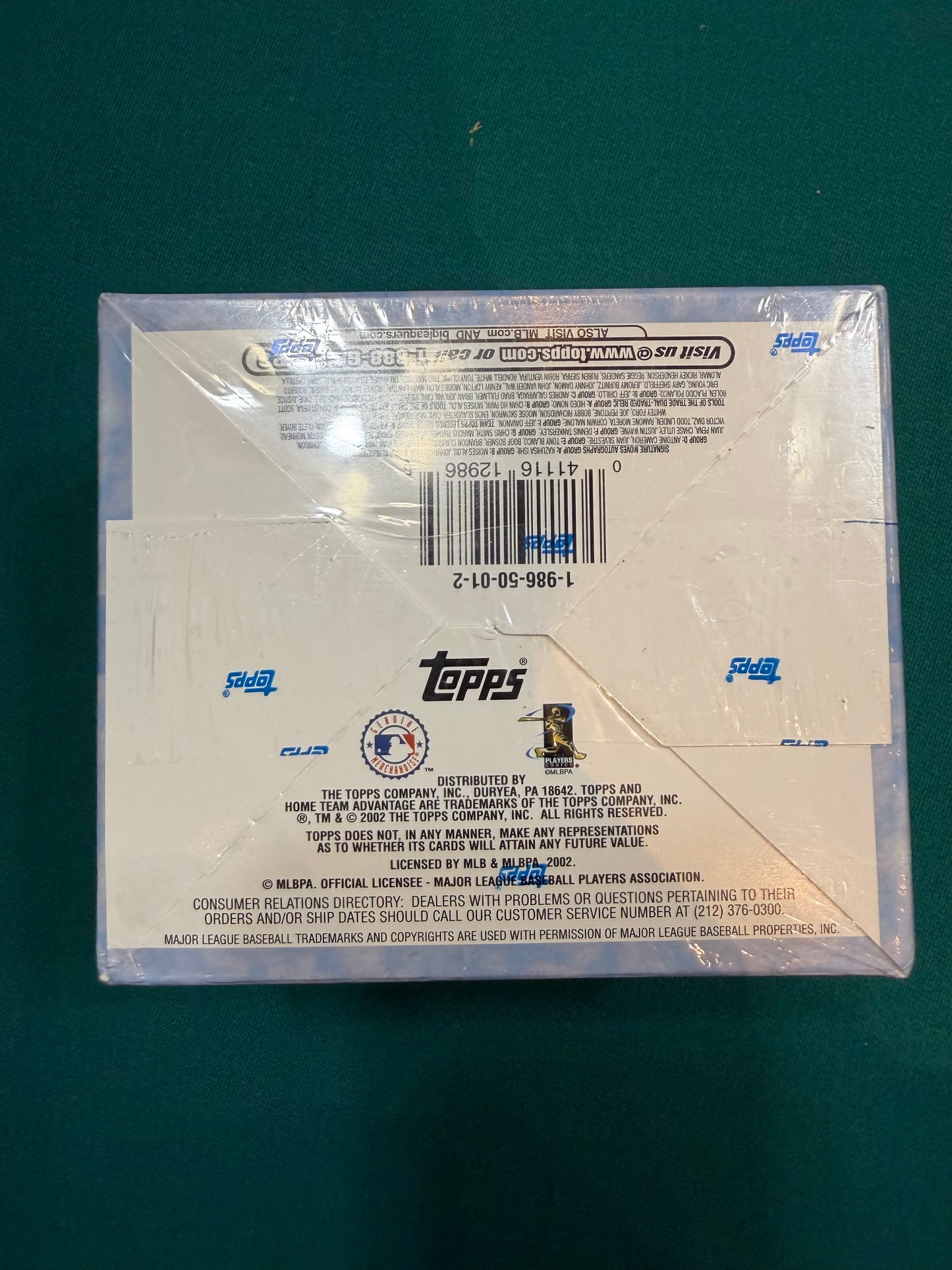 2002 Topps Traded and Rookies MLB Baseball HTA 10 PACKS FACTORY SEALED BOX
