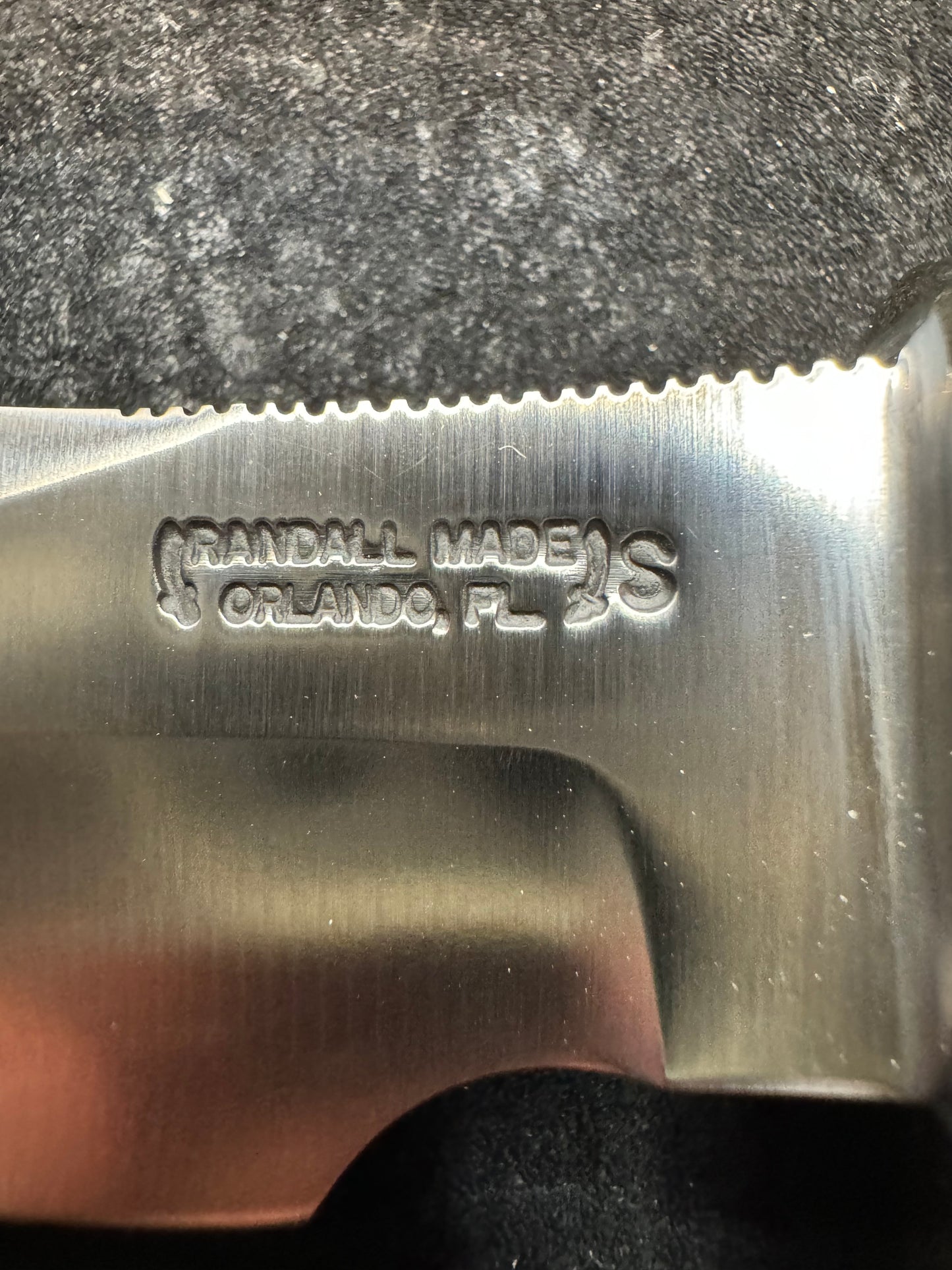 New Randall Knife Stanaback Special Nickel Silver Hilt Stag Stainless Steel