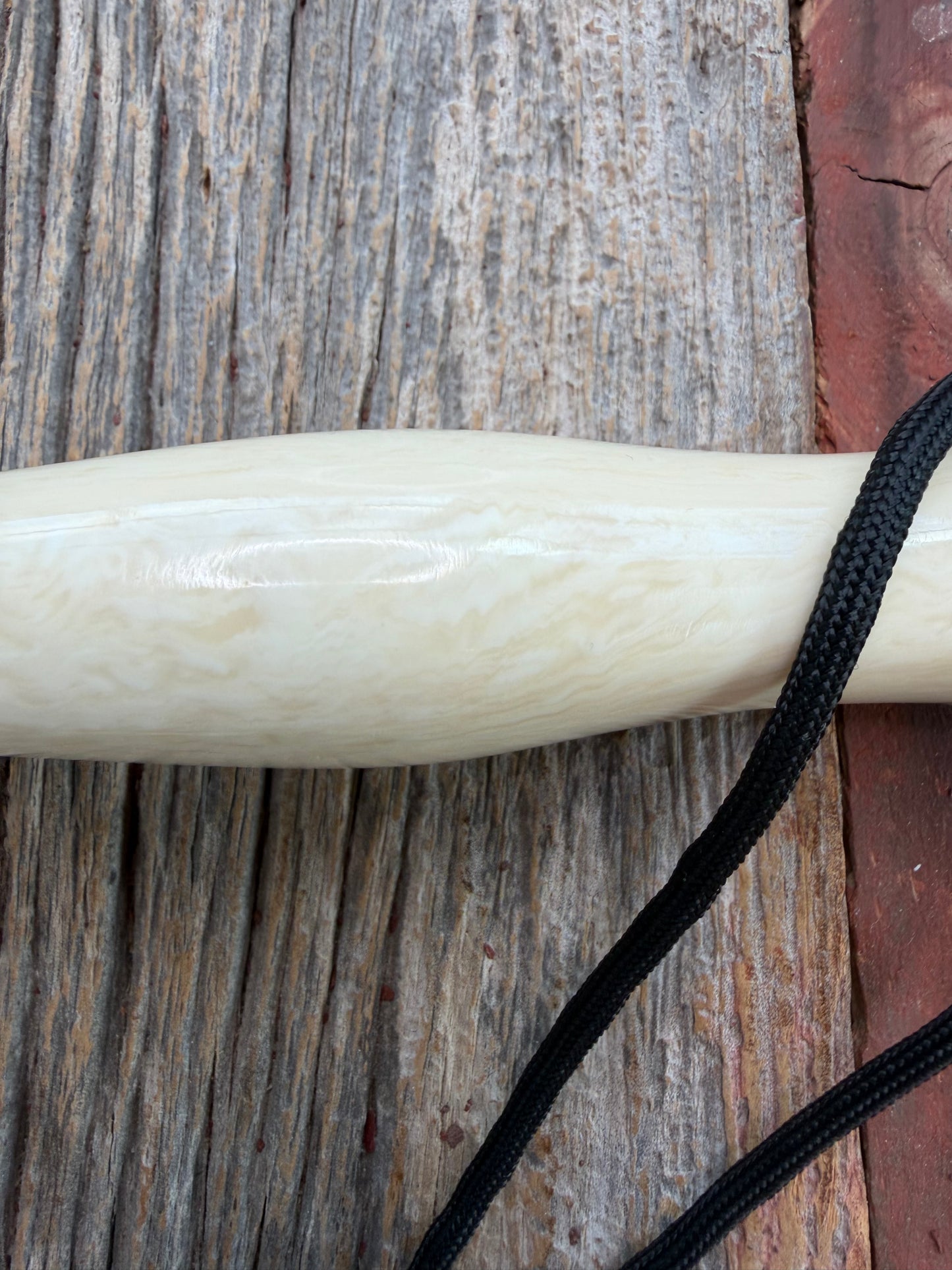 Rare Randall Model 12-9 AI Alternative Ivory etched in the blade, SS NSH + Buttcap Lanyard Wickersham Book noted, Lanyard