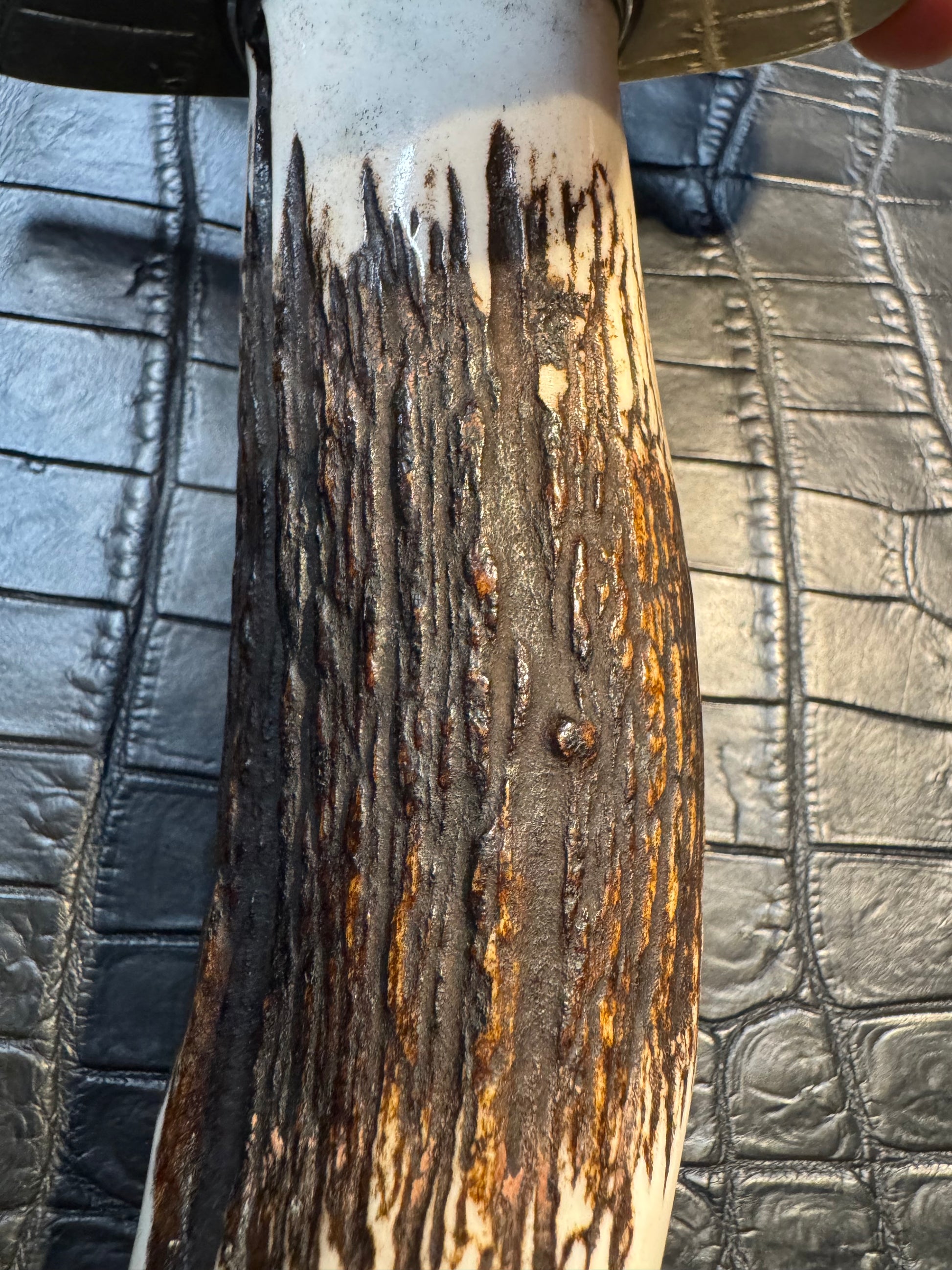 Nice Randall Knife 14-7 1/2 Stag Nickel Silver Hilt + Buttcap Stainless Steel Blade