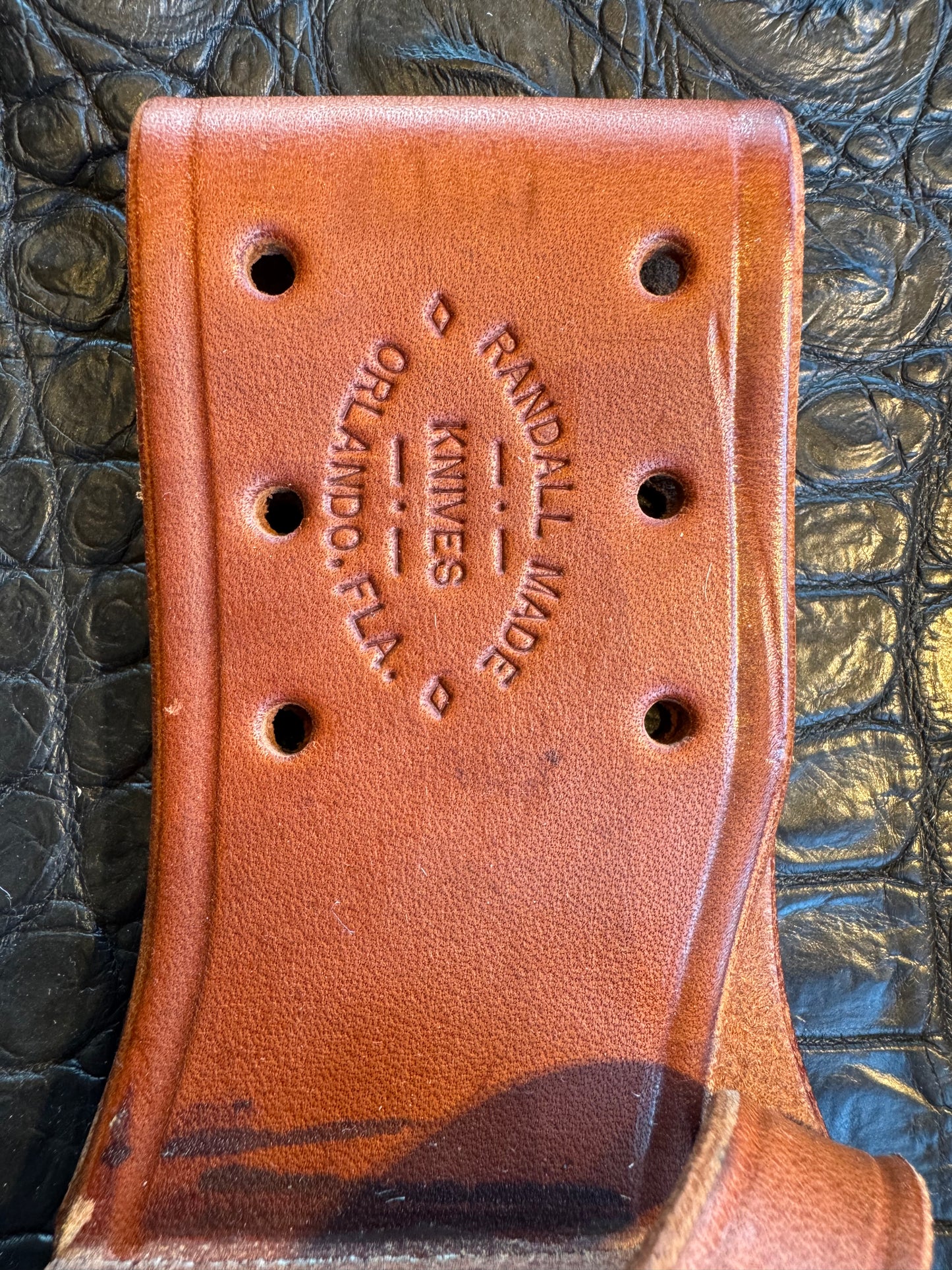 Nice Randall Knife 14-7 1/2 Stag Nickel Silver Hilt + Buttcap Stainless Steel Blade