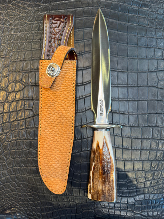 Randall Model 1-8 Sheath Straight Hilt in Exotic Beaver Tail by Treeman. (Sheath only)