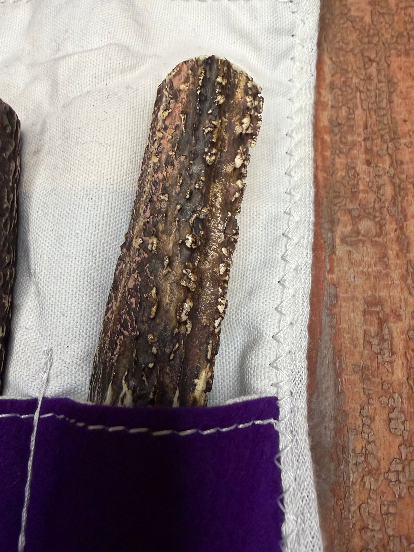 Randall Carving set Model 6-9 with Gorgeous Popcorn STAG Red White Blue Spacers Stainless… Wow