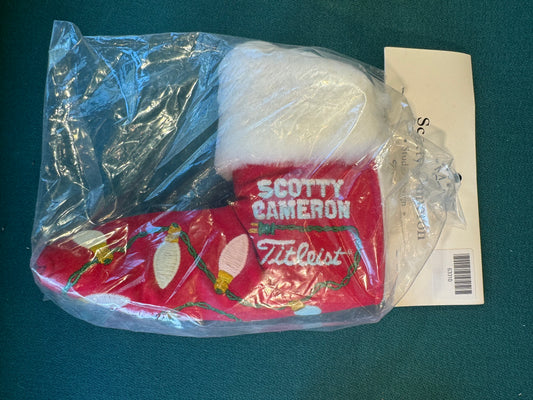 New in Bag Rare Scotty Cameron Happy Holidays Head cover