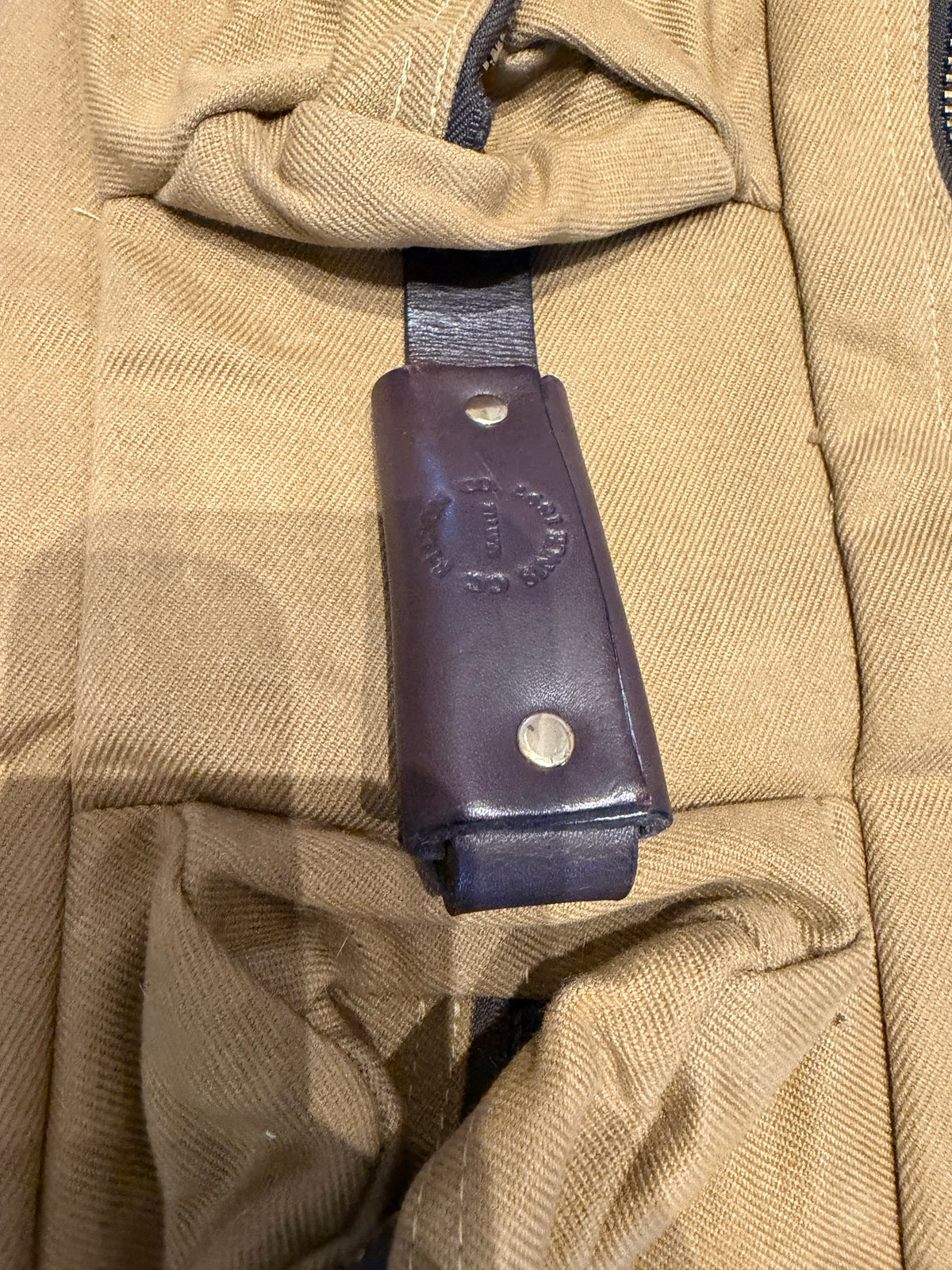 Very Rare New Old Stock Filson YKK Fly Fishing Rod Case Rugged Twill in Tan Made in USA 41 inch version. New with Original tags. new condition.