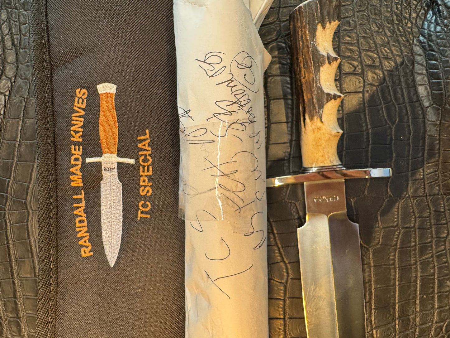 Randall Clinton Special Knife Stag Handle New in Paper