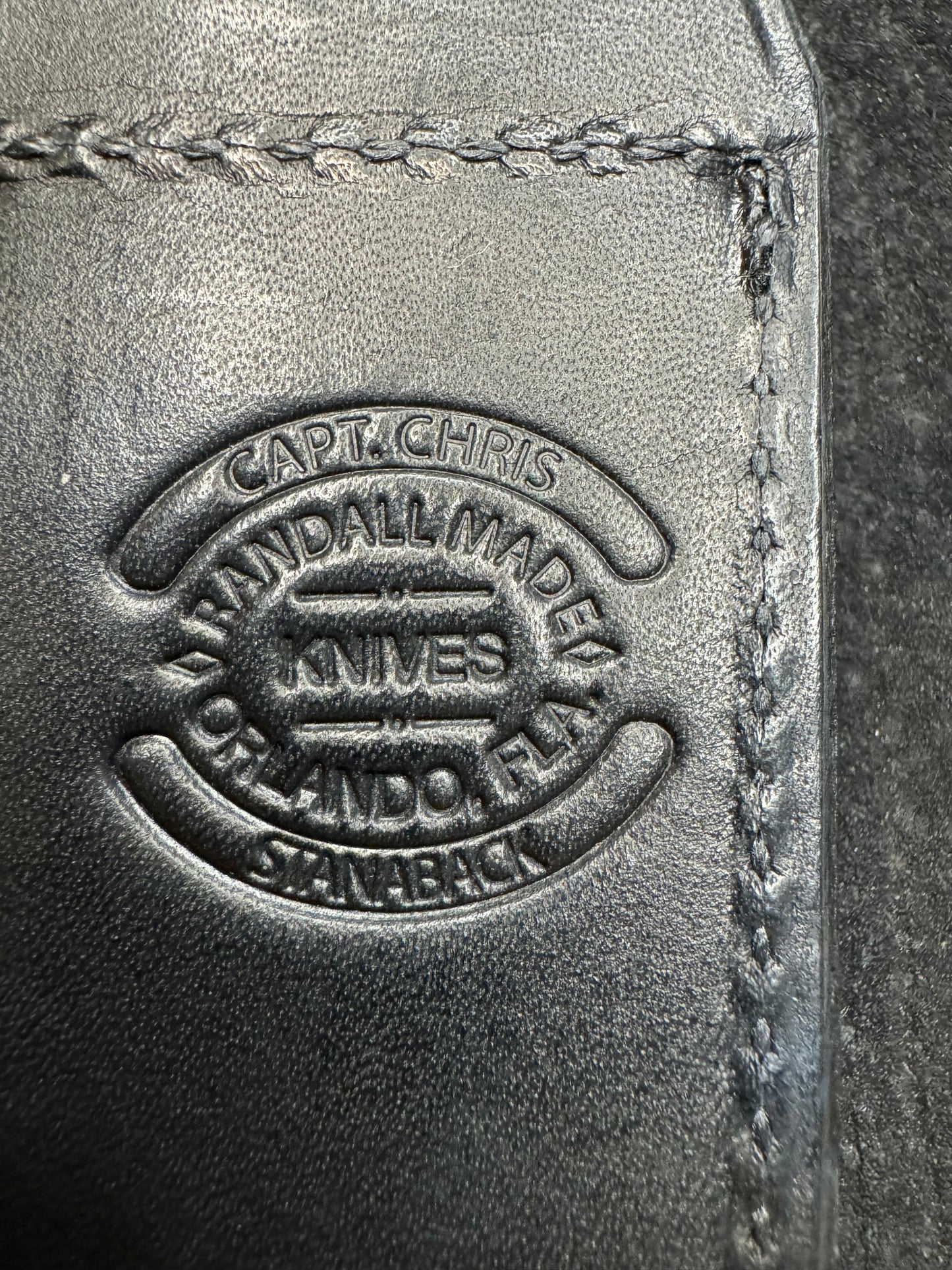 New Randall Knife Stanaback Special Nickel Silver Hilt Stag Stainless Steel