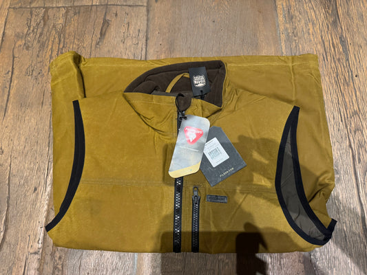 NWT Filson TIN CLOTH PRIMALOFT VEST in DARK TAN Large NWT
