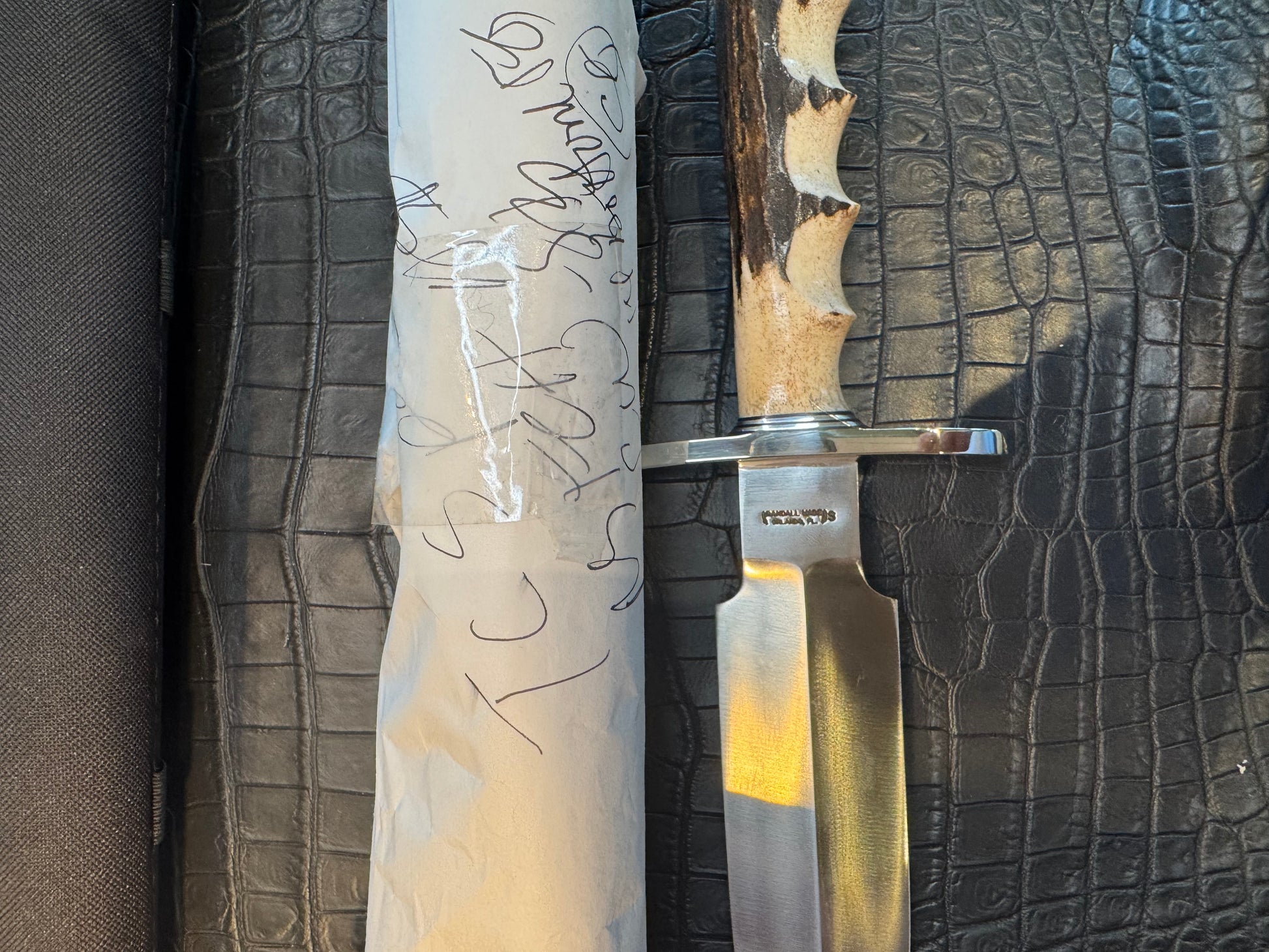 Randall Clinton Special Knife Stag Handle New in Paper