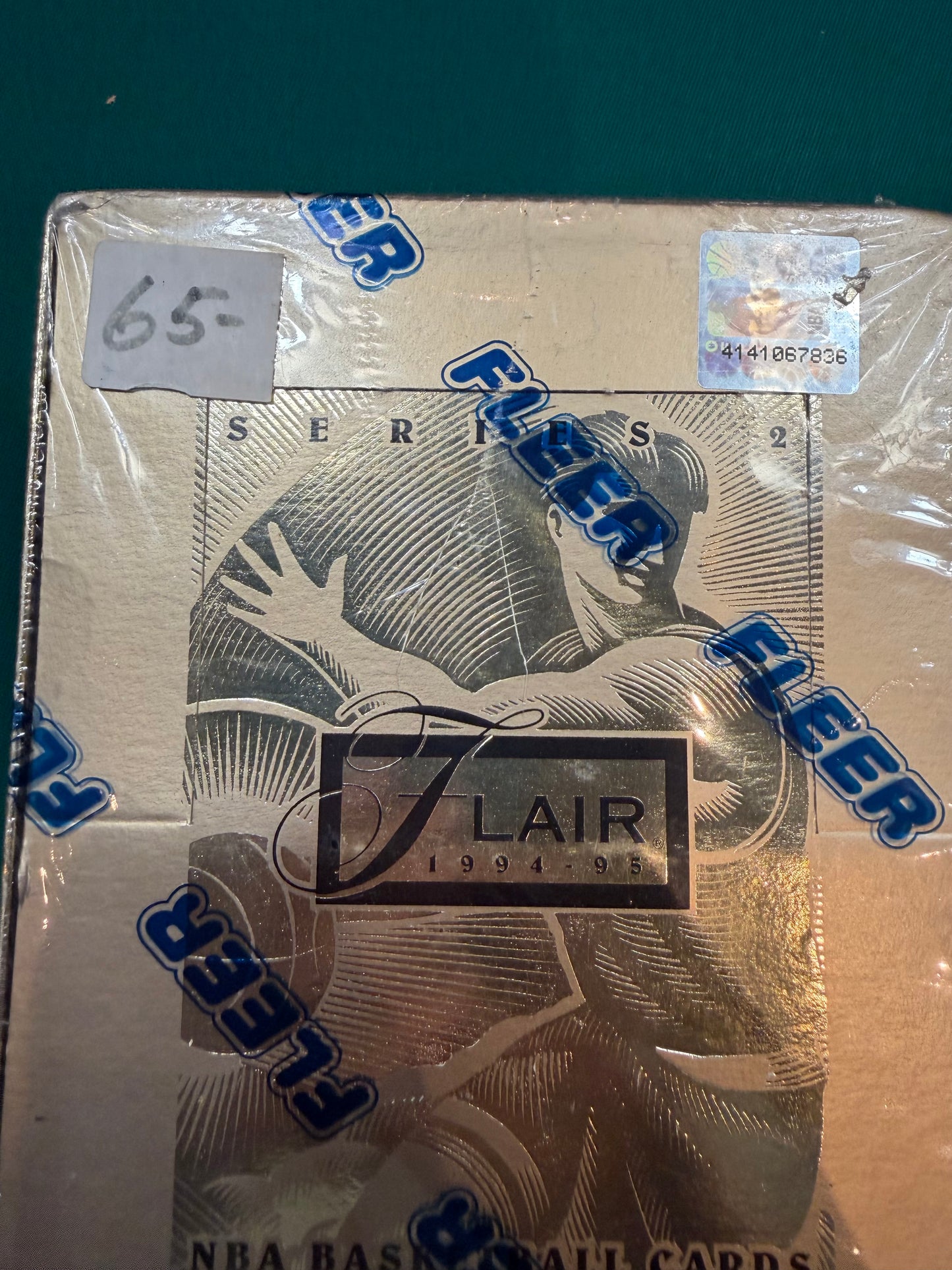 1994-95 Flair Series 2 Basketball Factory Sealed Unopened Hobby Box ~ RARE