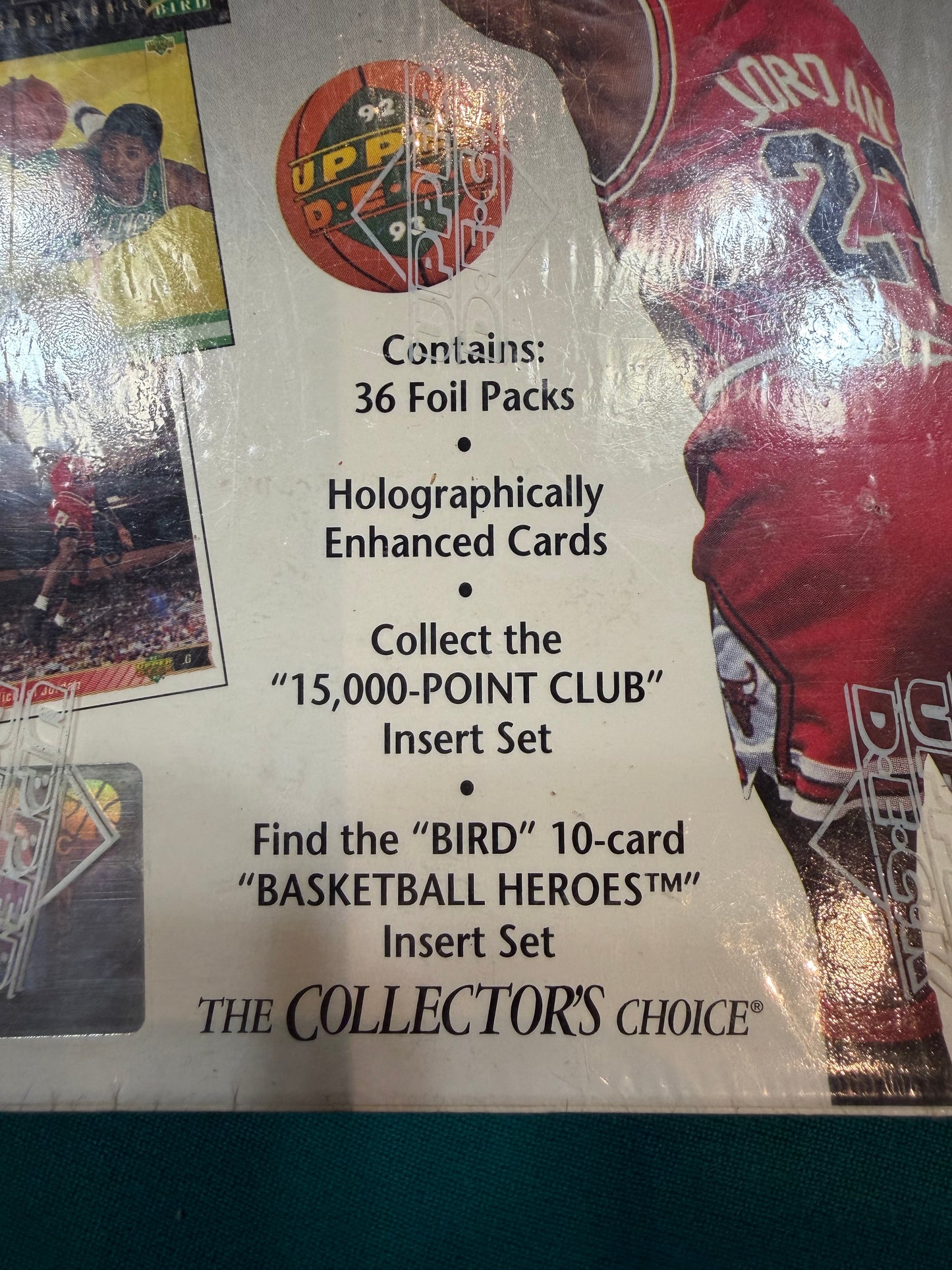 1992/93 Upperdeck Basketball Hobby Box High Series (36) packs per box. Factory Sealed!