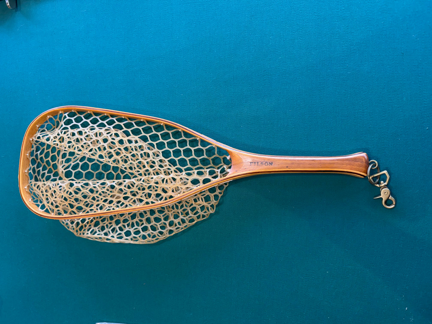 Filson Wooden Fly Fishing Net great condition Scarce!!