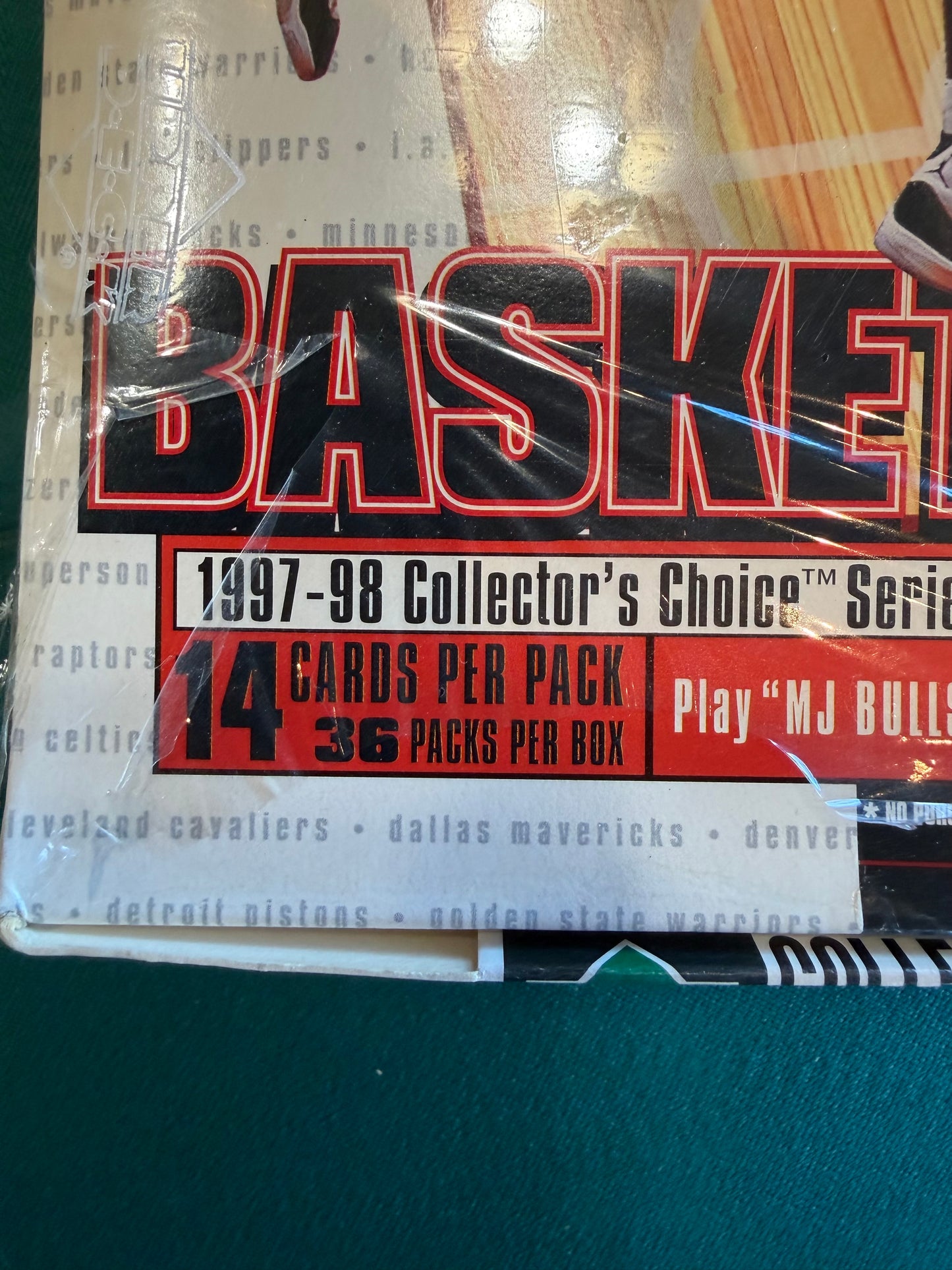 1997-98 Upper Deck NBA Collector's Choice Series Two Hobby Box (SEALED) Jordan