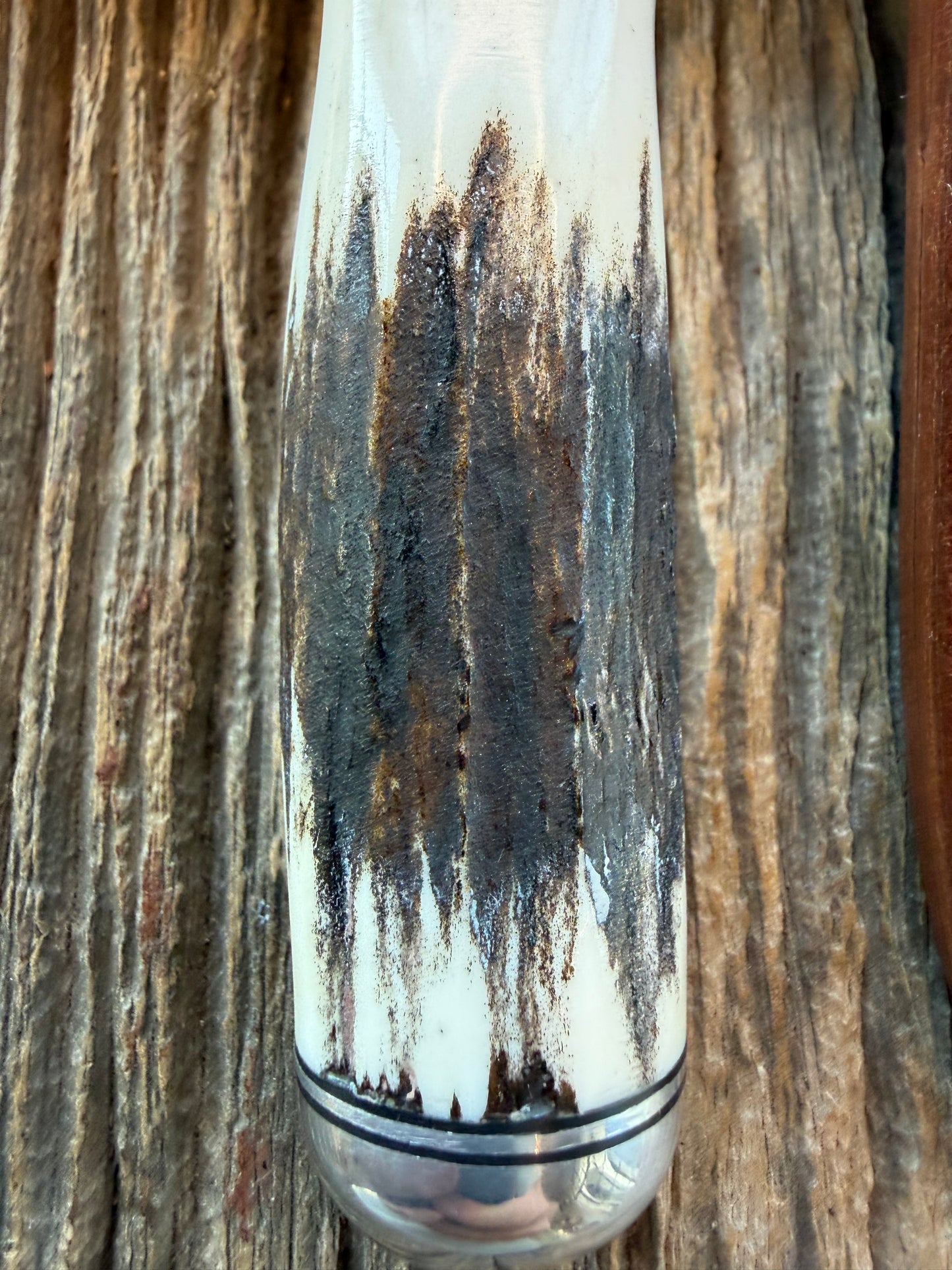 New in Paper Randall Model “Gambler” 4 Inch in Stag, Nickel hilt, Stainless, black and aluminum spacers.