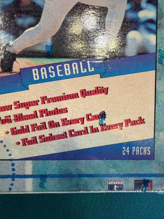 1994 Bowman Baseball Hobby Box Factory Sealed New 24 packs