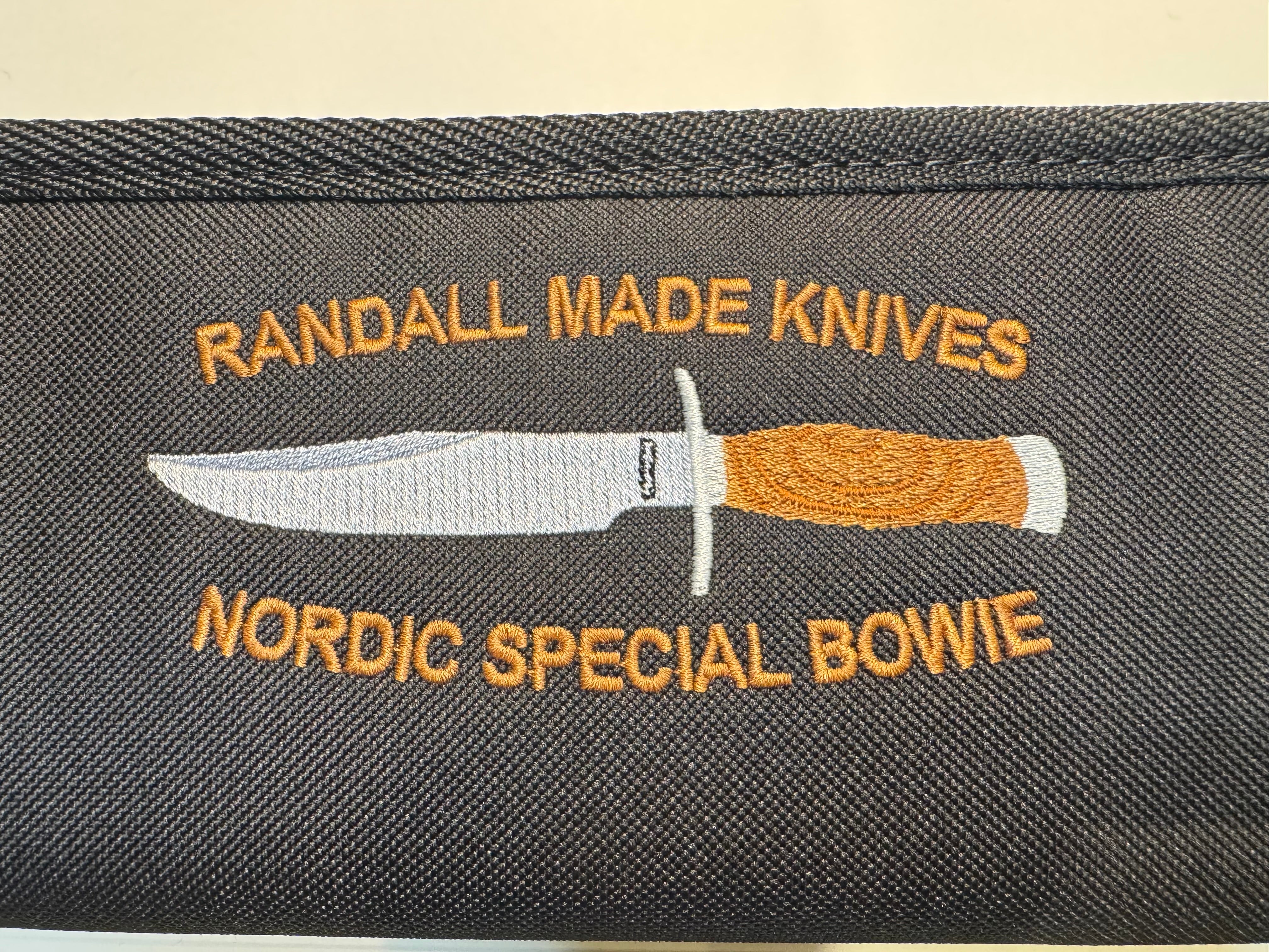 New Robbins Custom Knife case Randall Model Nordic Special Silk thread ...