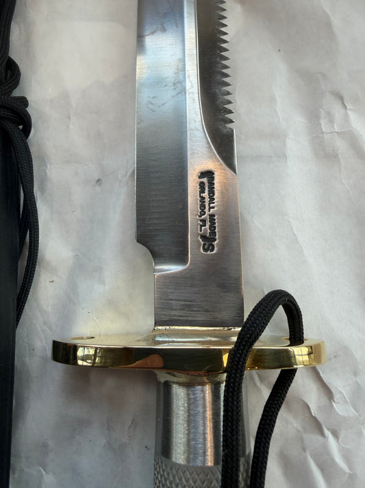 New in Paper Randall Knife Model 18-7.5 Stainless Steel Compass New