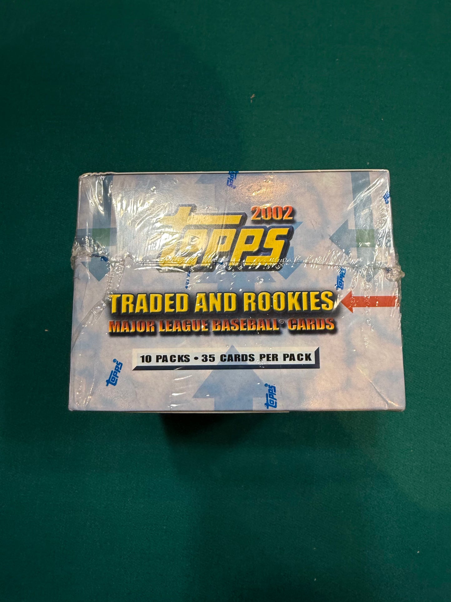 2002 Topps Traded and Rookies MLB Baseball HTA 10 PACKS FACTORY SEALED BOX