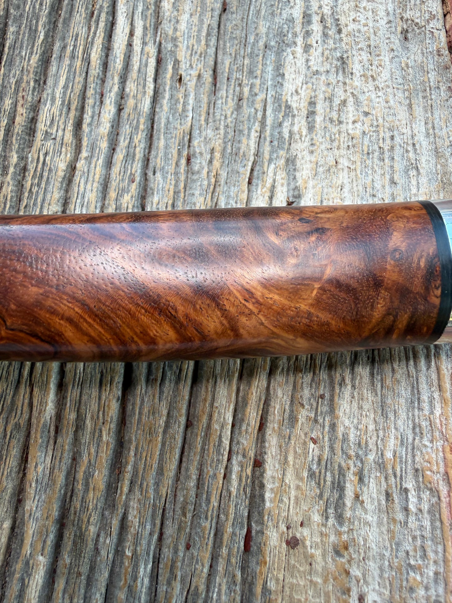 Randall Model 1-7 Honduran Rosewood Stainless NSH Aluminum Butt Sawteeth black Spacers